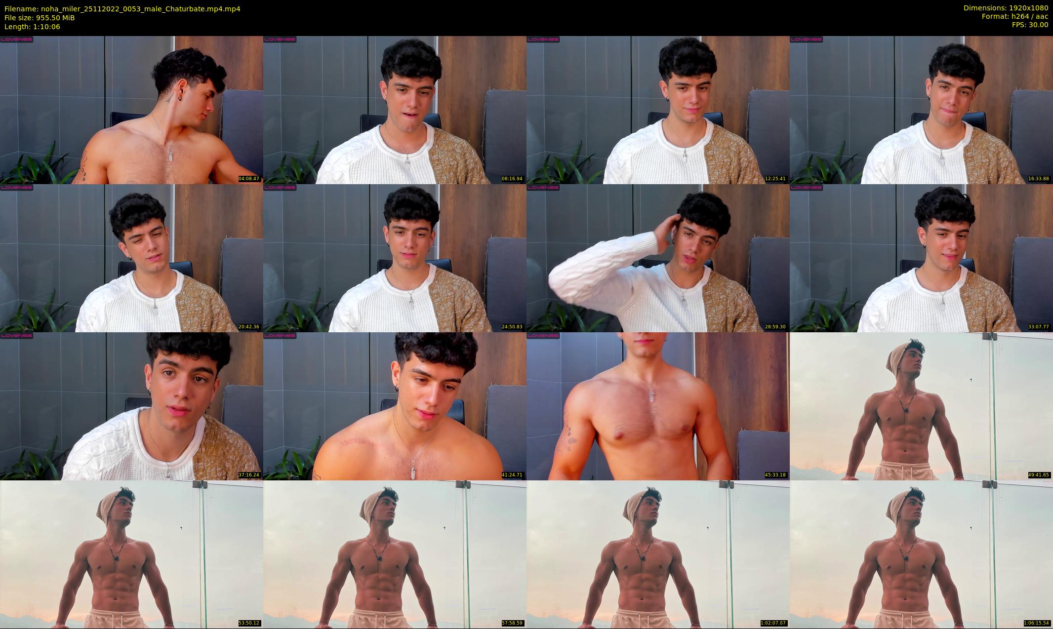 noha_miler — 71 minute Chaturbate male cam show recording, 1080p, Nov 25, 2022