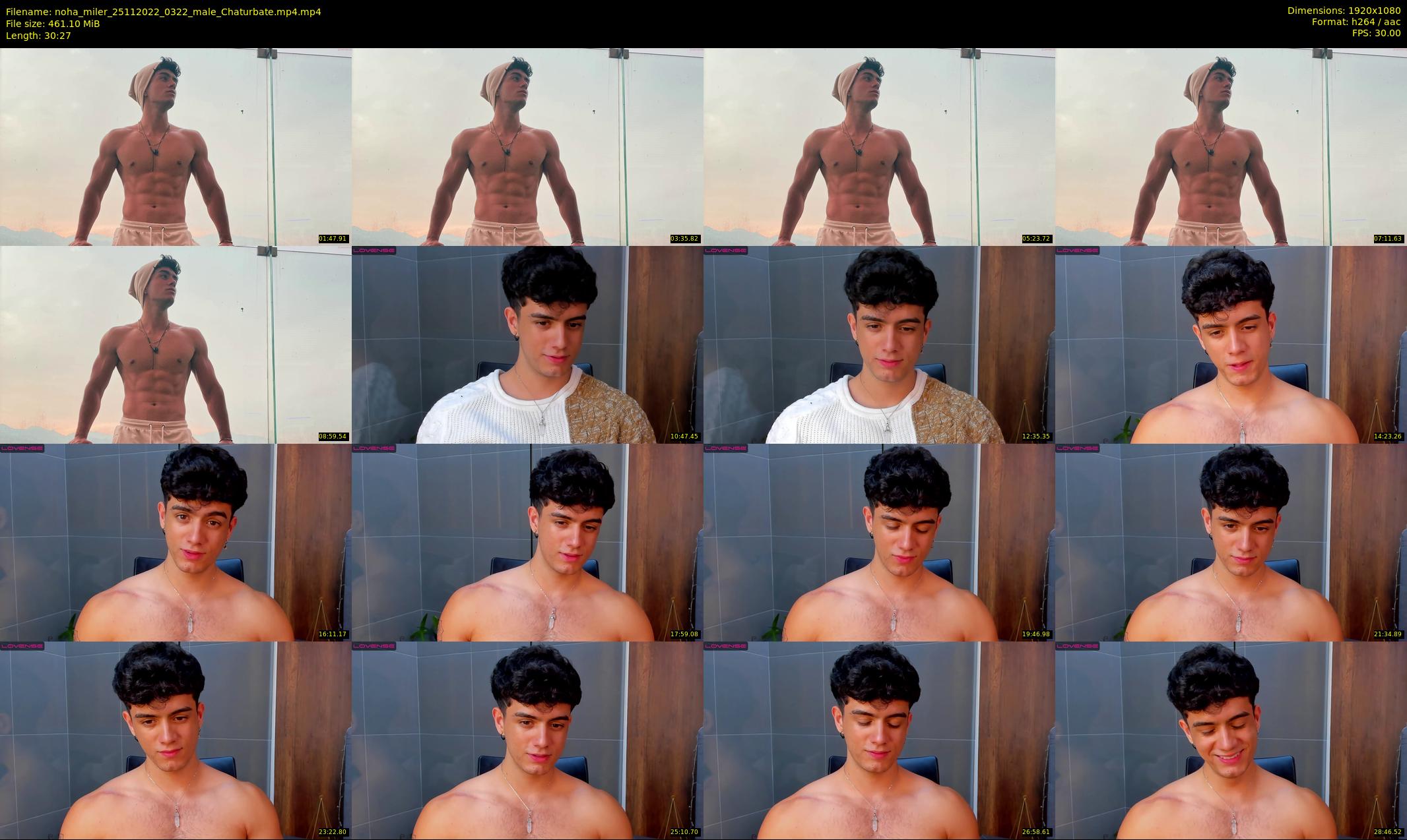 noha_miler — 31 minute Chaturbate male cam show recording, 1080p, Nov 25, 2022