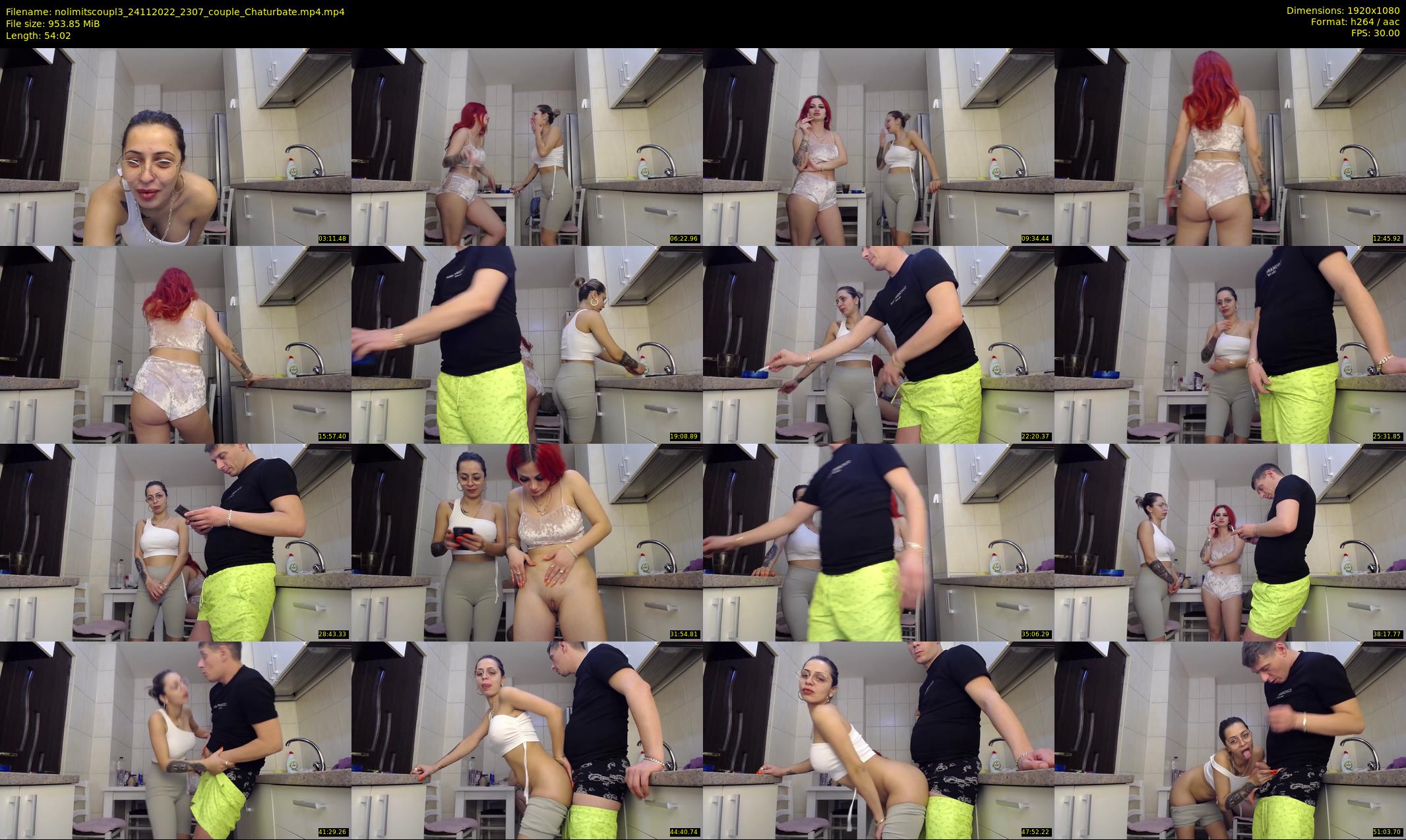 nolimitscoupl3 — 55 minute Chaturbate couple cam show recording, 1080p, Nov 24, 2022