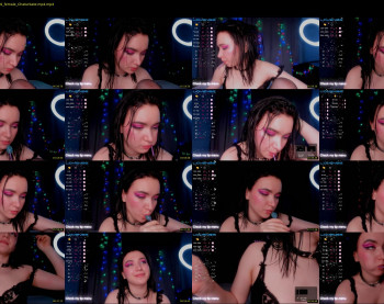 pekadark — 12 minute Chaturbate female cam show recording, 1080p, Nov 24, 2022