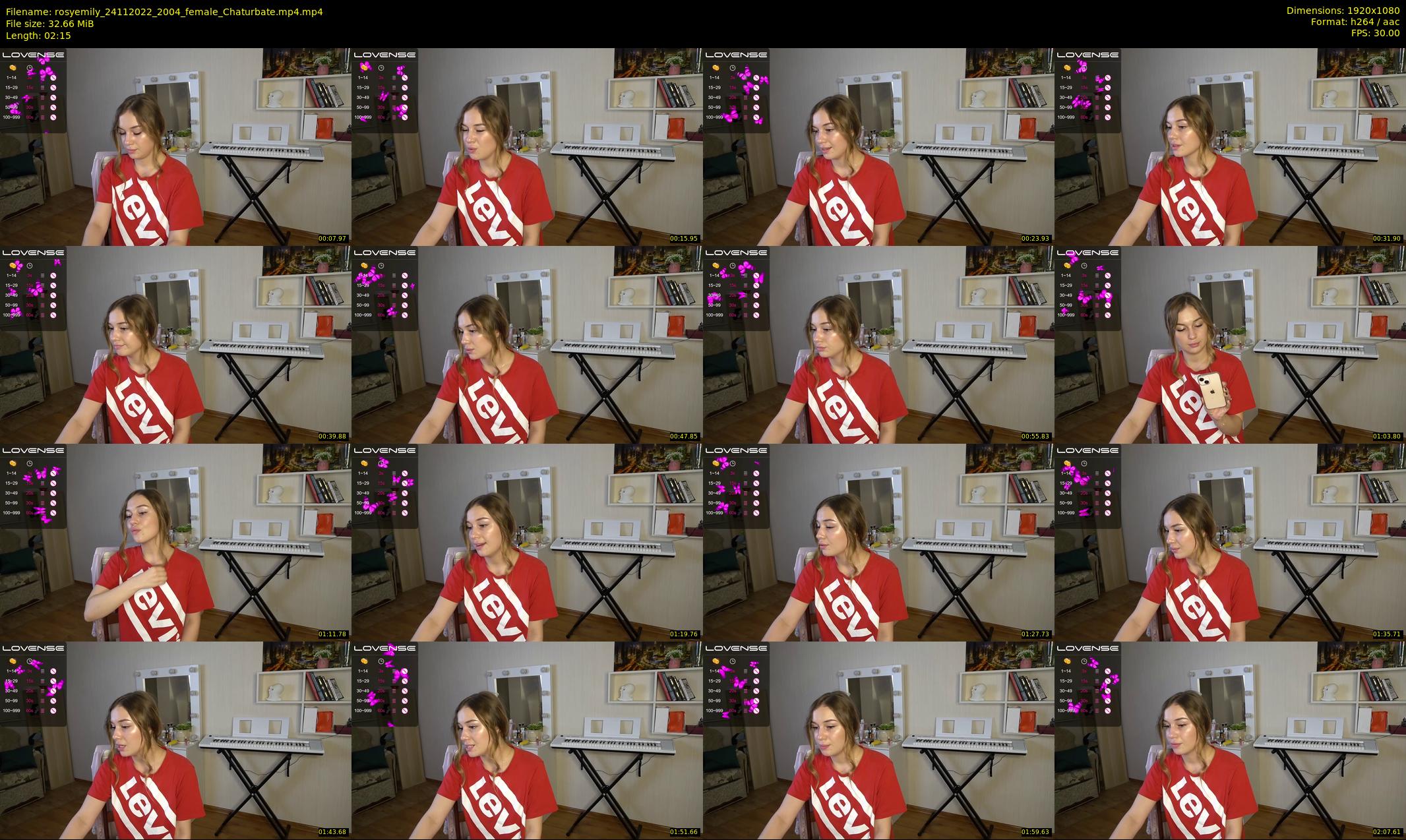 rosyemily — 3 minute Chaturbate female cam show recording, 1080p, Nov 24, 2022