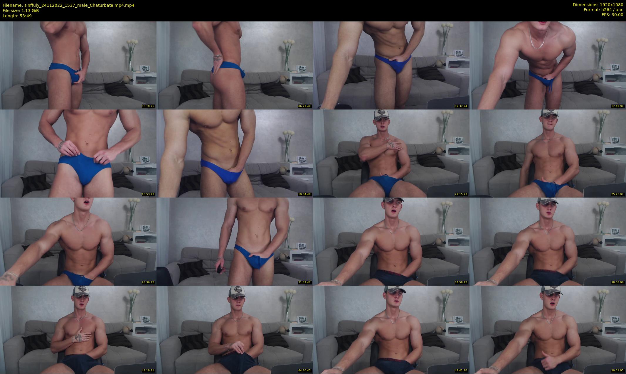 sinffuly — 54 minute Chaturbate male cam show recording, 1080p, Nov 24, 2022