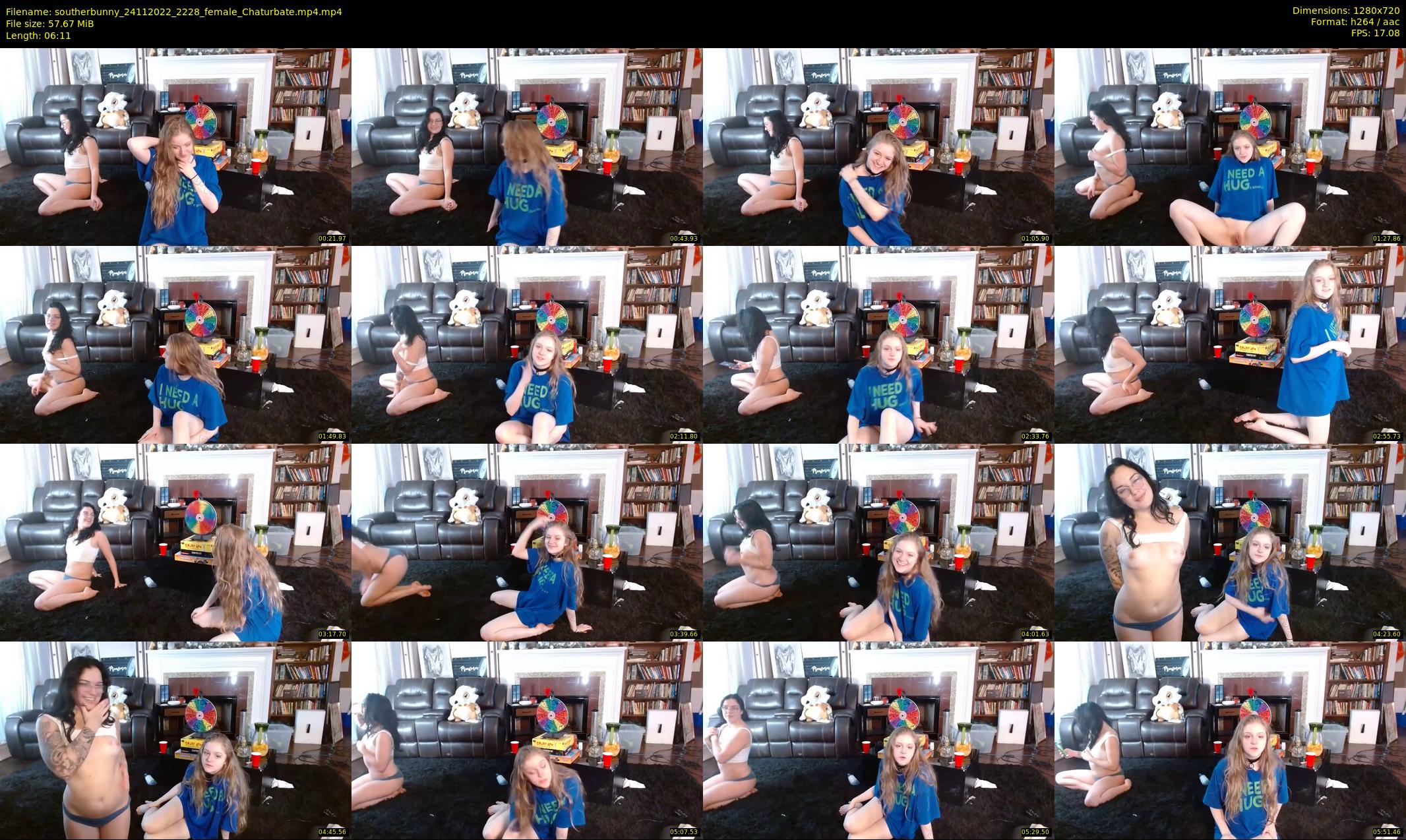 southerbunny — 7 minute Chaturbate female cam show recording, 720p, Nov 24, 2022