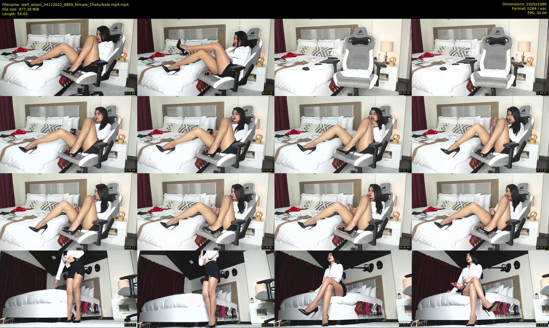 stefi_alizon — 55 minute Chaturbate female cam show recording, 1080p, Nov 24, 2022