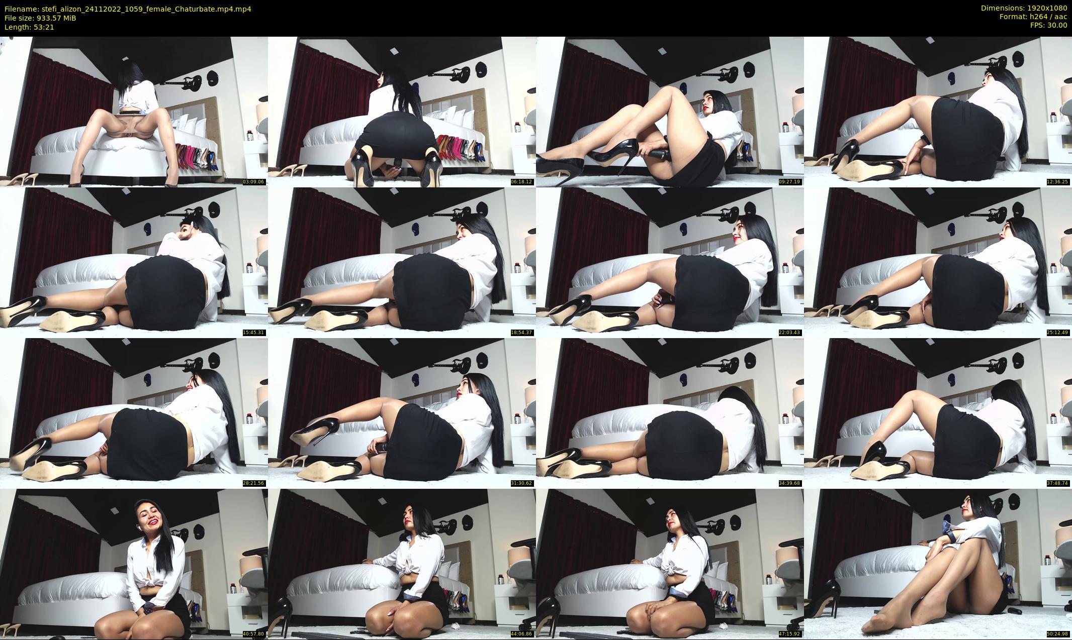 stefi_alizon — 54 minute Chaturbate female cam show recording, 1080p, Nov 24, 2022