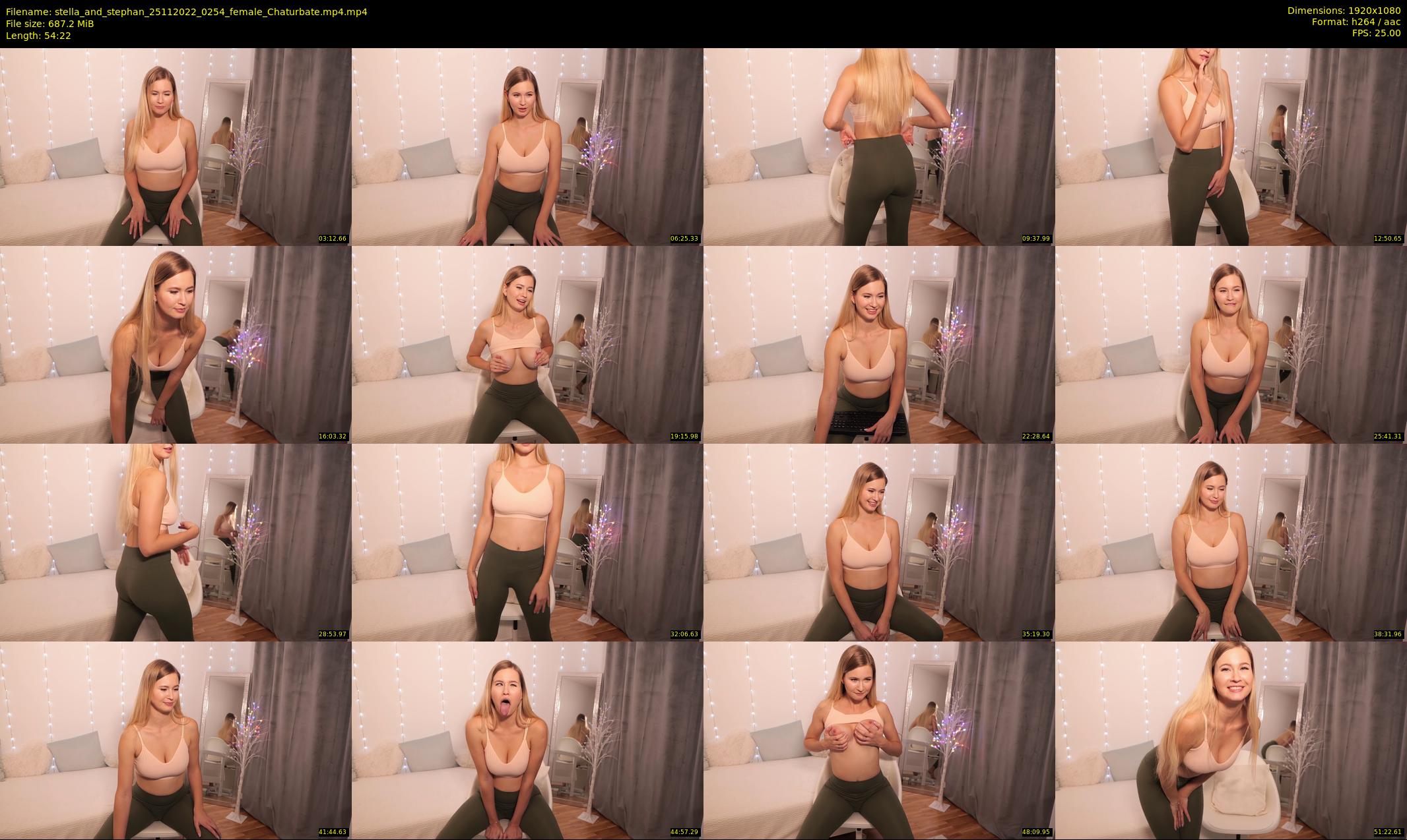 stella_and_stephan — 55 minute Chaturbate couple cam show recording, 1080p, Nov 25, 2022