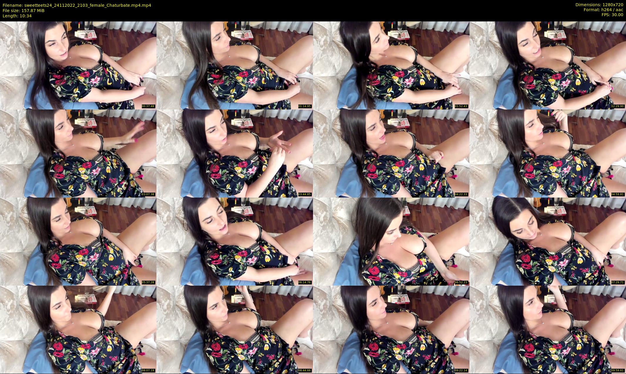 sweetteets24 — 11 minute Chaturbate female cam show recording, 720p, Nov 24, 2022