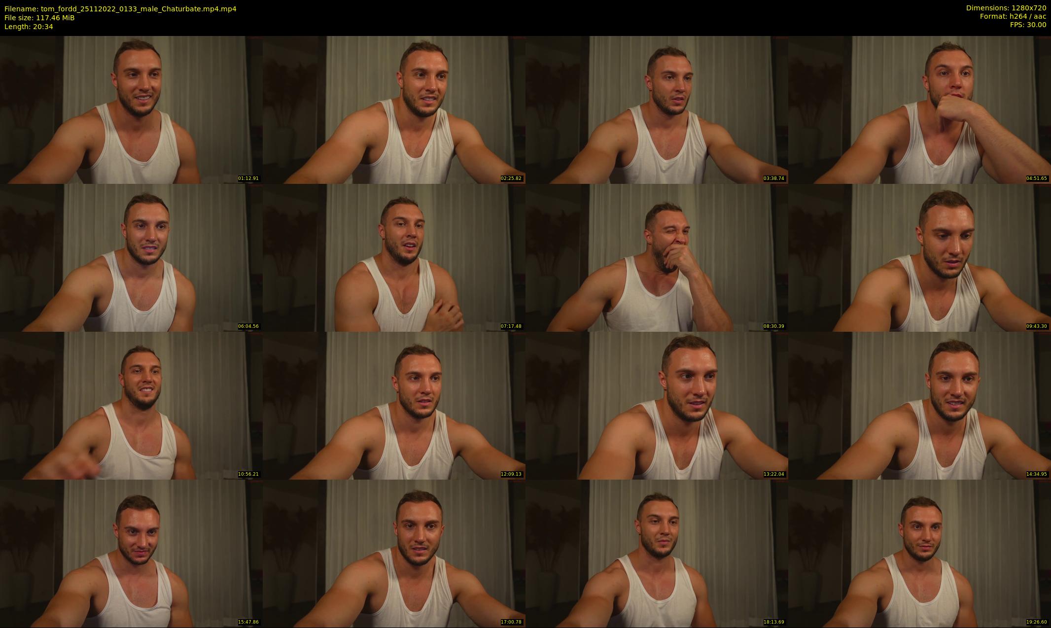 tom_fordd — 21 minute Chaturbate male cam show recording, 720p, Nov 25, 2022