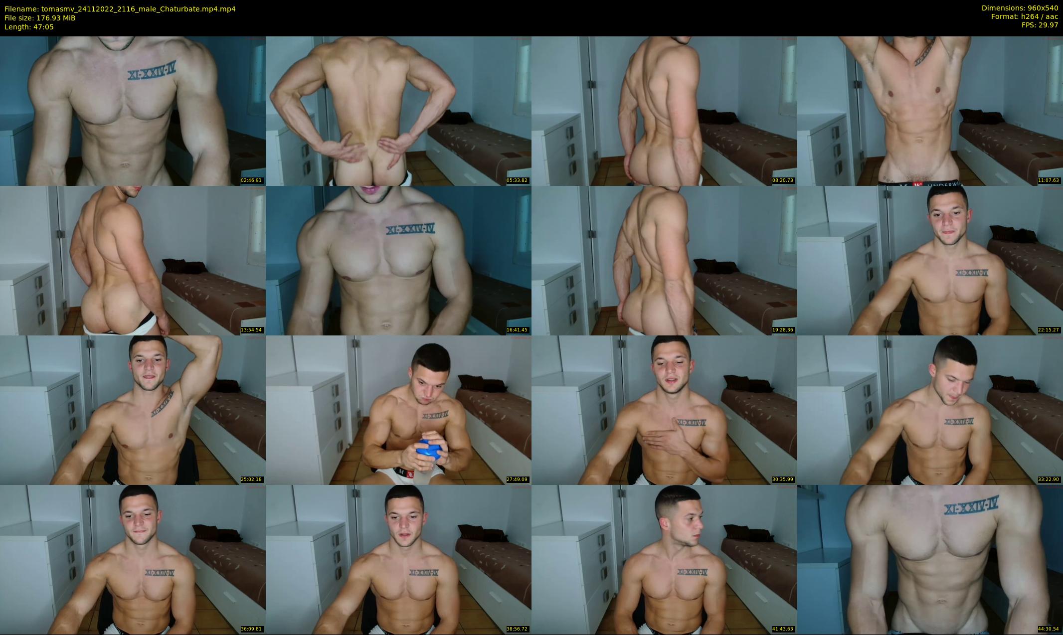 tomasmv — 48 minute Chaturbate male cam show recording, 480p, Nov 24, 2022