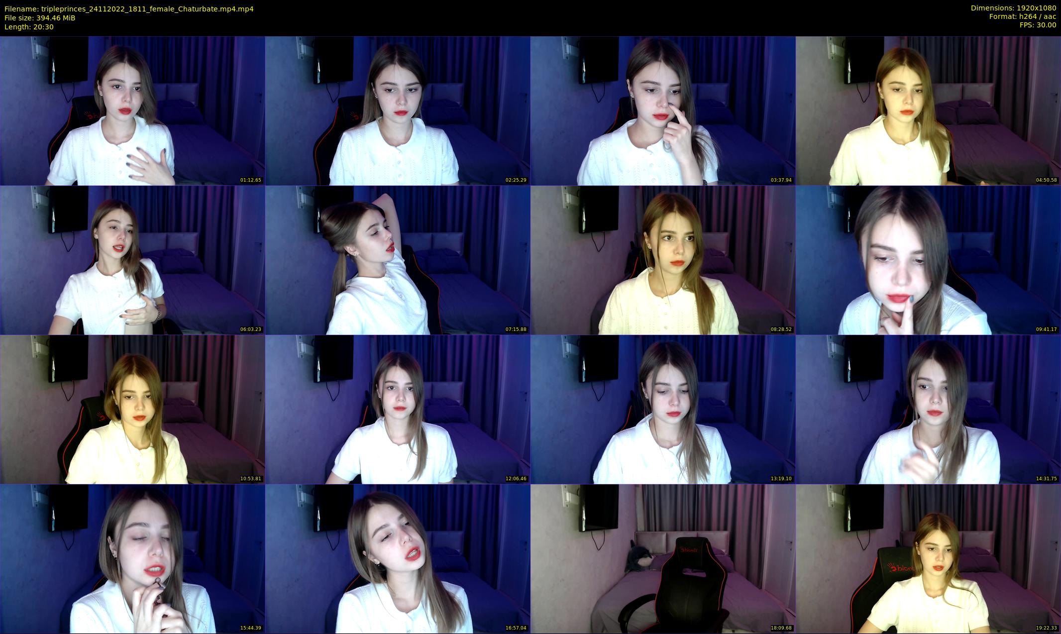 tripleprinces — 21 minute Chaturbate female cam show recording, 1080p, Nov 24, 2022