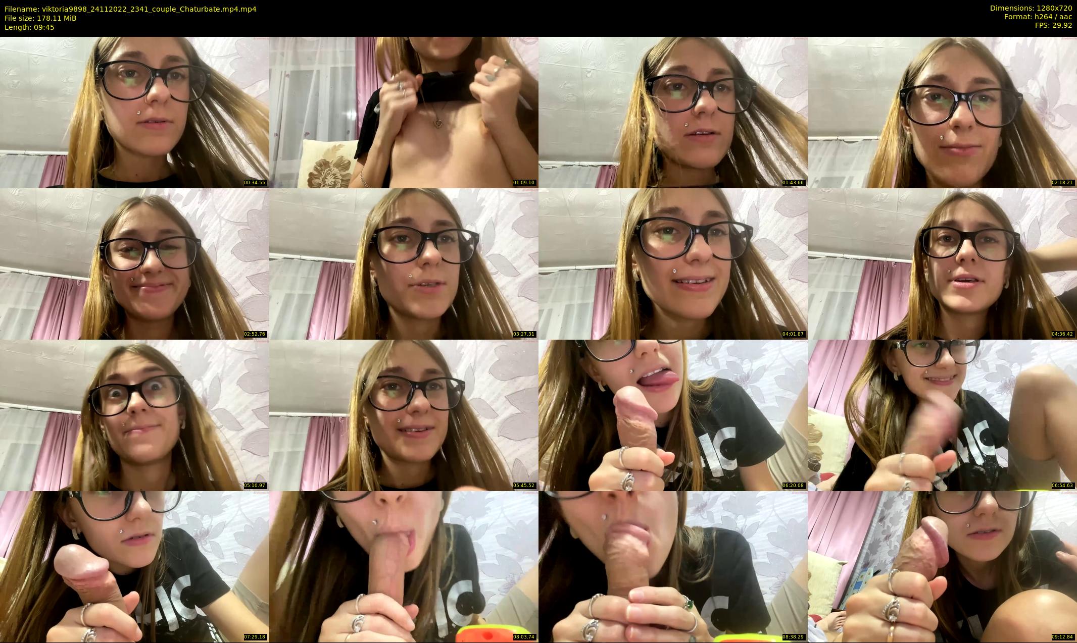 viktoria9898 — 10 minute Chaturbate couple cam show recording, 720p, Nov 24, 2022