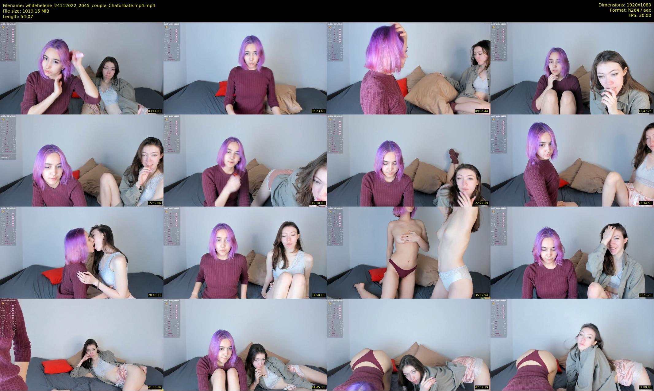 whitehelene — 55 minute Chaturbate female cam show recording, 1080p, Nov 24, 2022