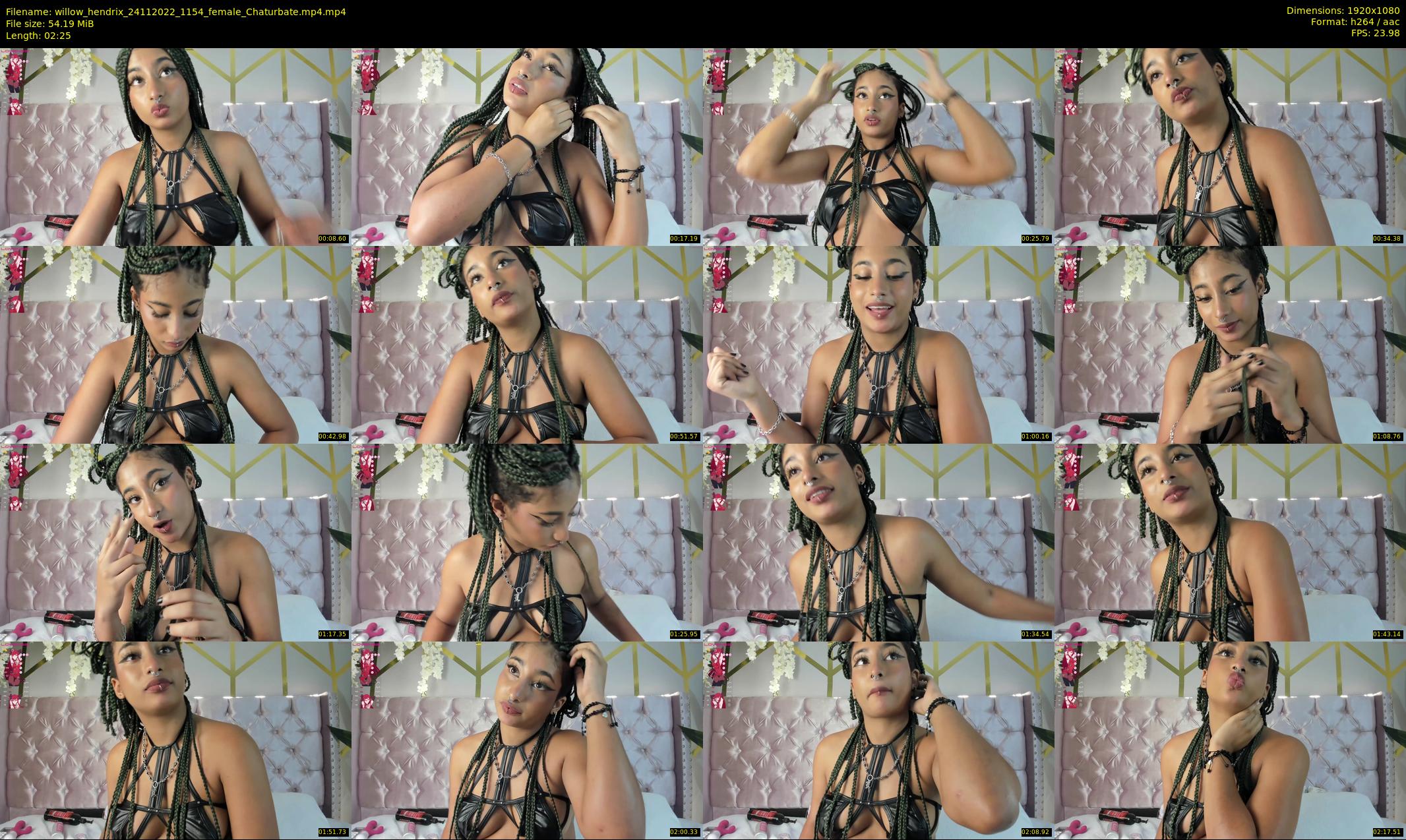 willow_hendrix — 3 minute Chaturbate female cam show recording, 1080p, Nov 24, 2022