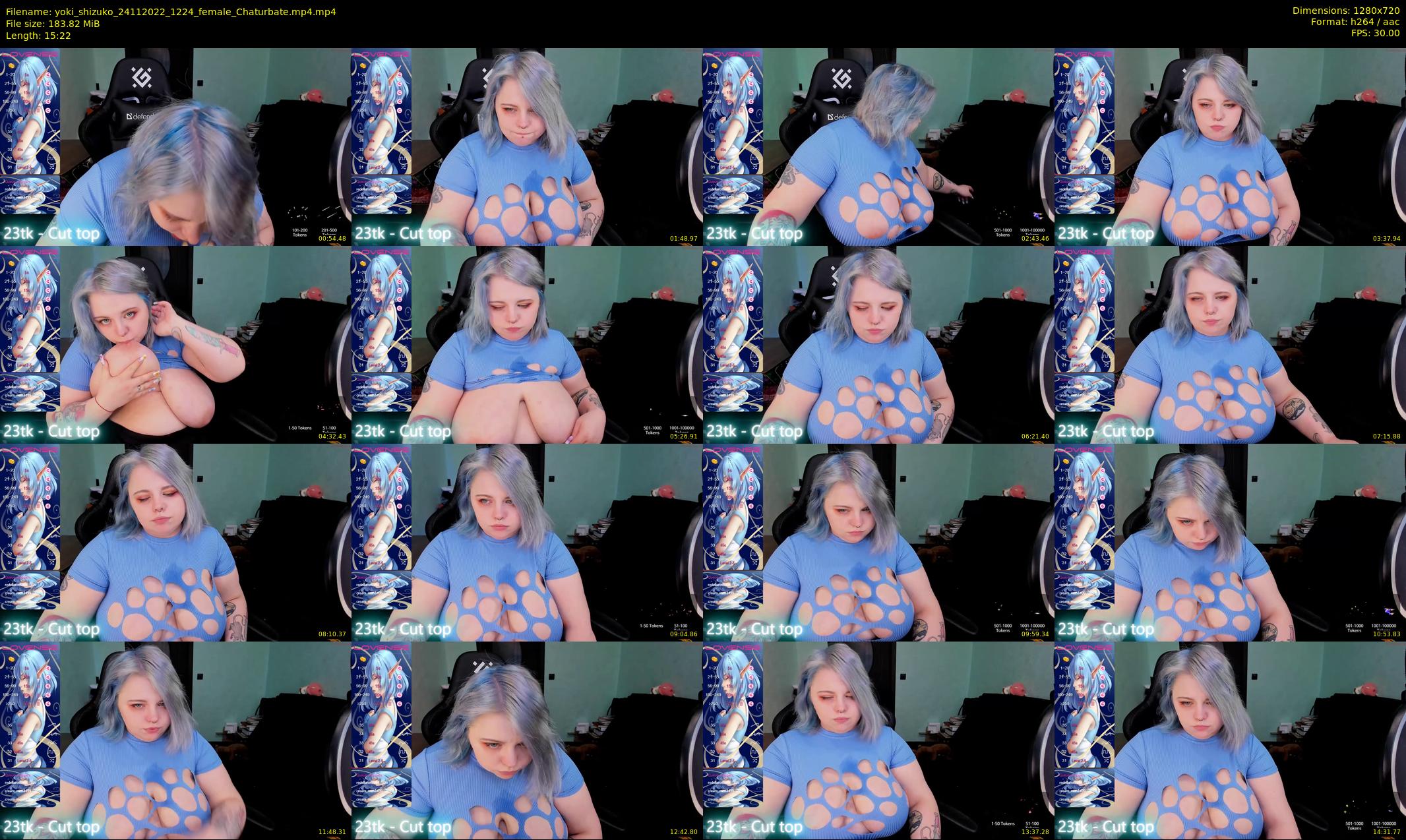 yoki_shizuko — 16 minute Chaturbate female cam show recording, 720p, Nov 24, 2022