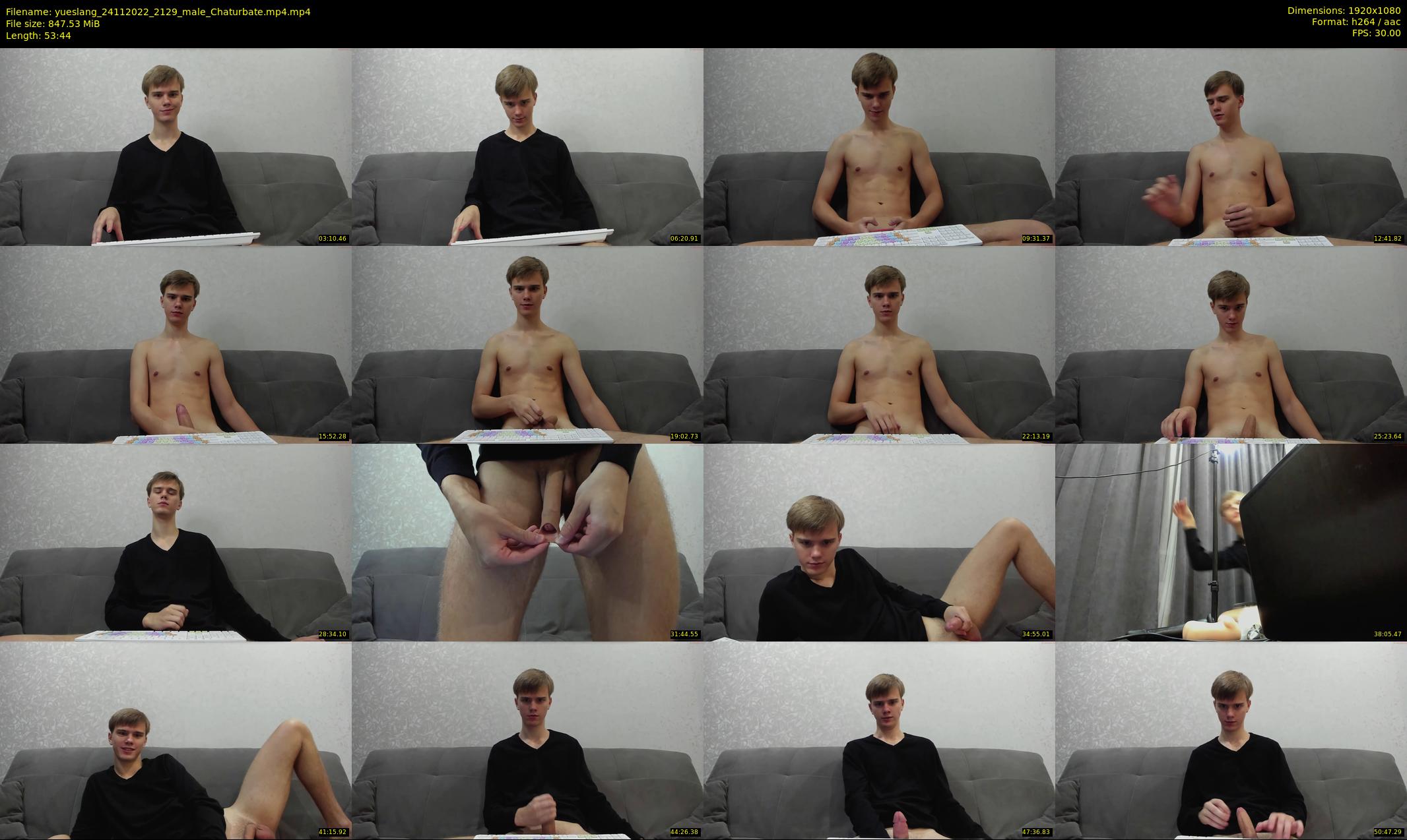yueslang — 54 minute Chaturbate couple cam show recording, 1080p, Nov 24, 2022