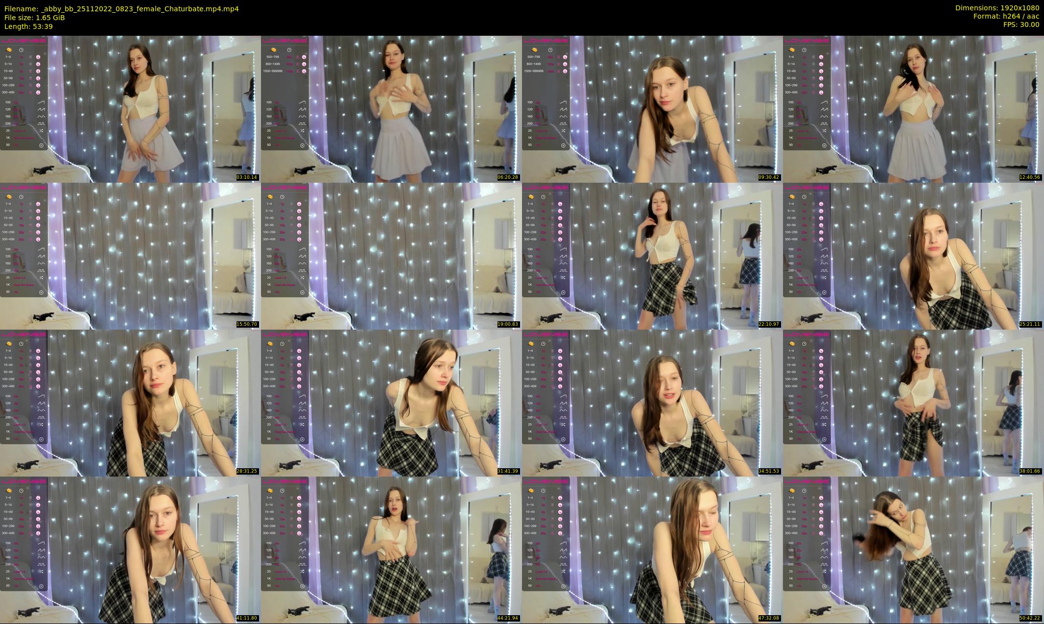 _abby_bb — 54 minute Chaturbate female cam show recording, 1080p, Nov 25, 2022