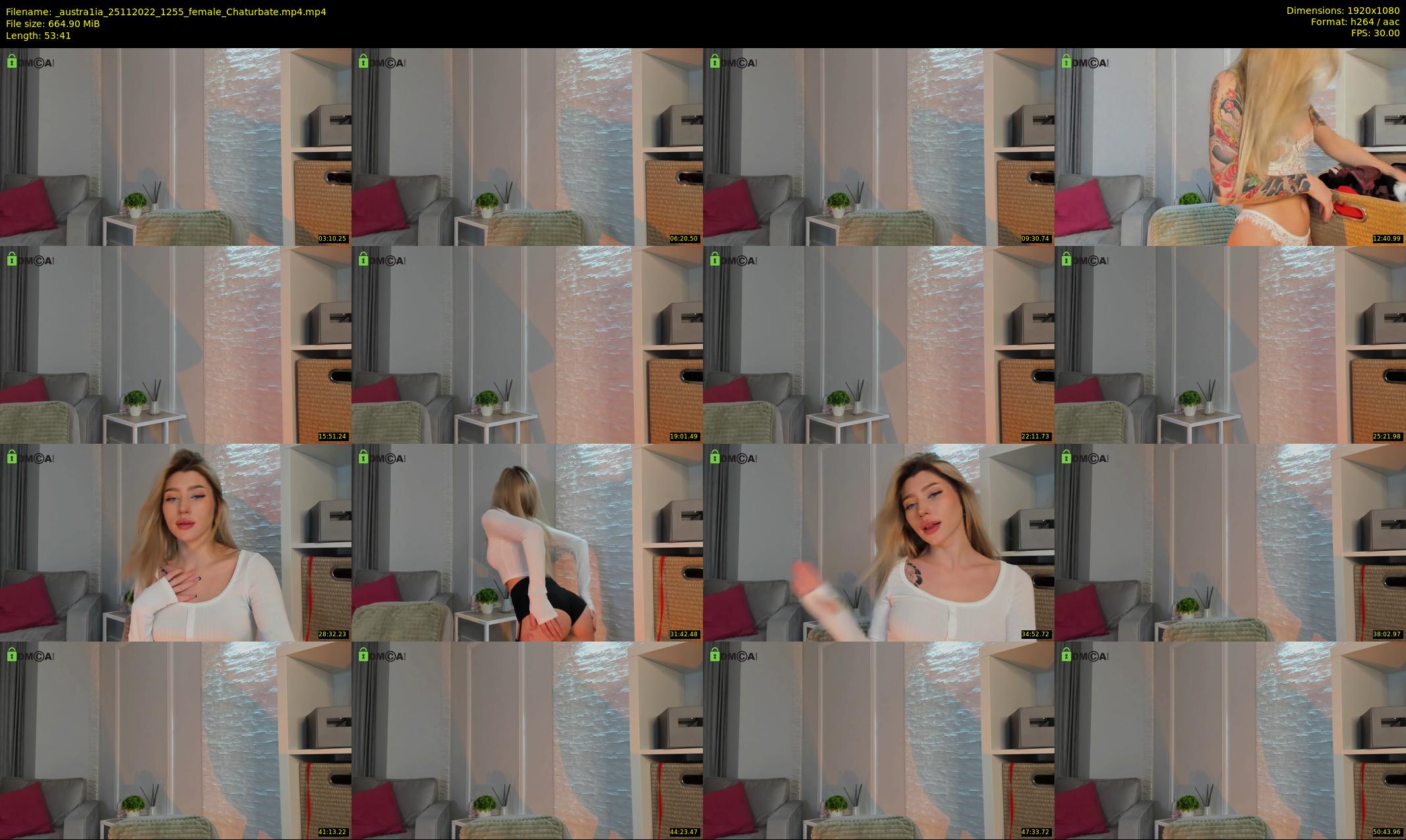 _austra1ia — 54 minute Chaturbate female cam show recording, 1080p, Nov 25, 2022