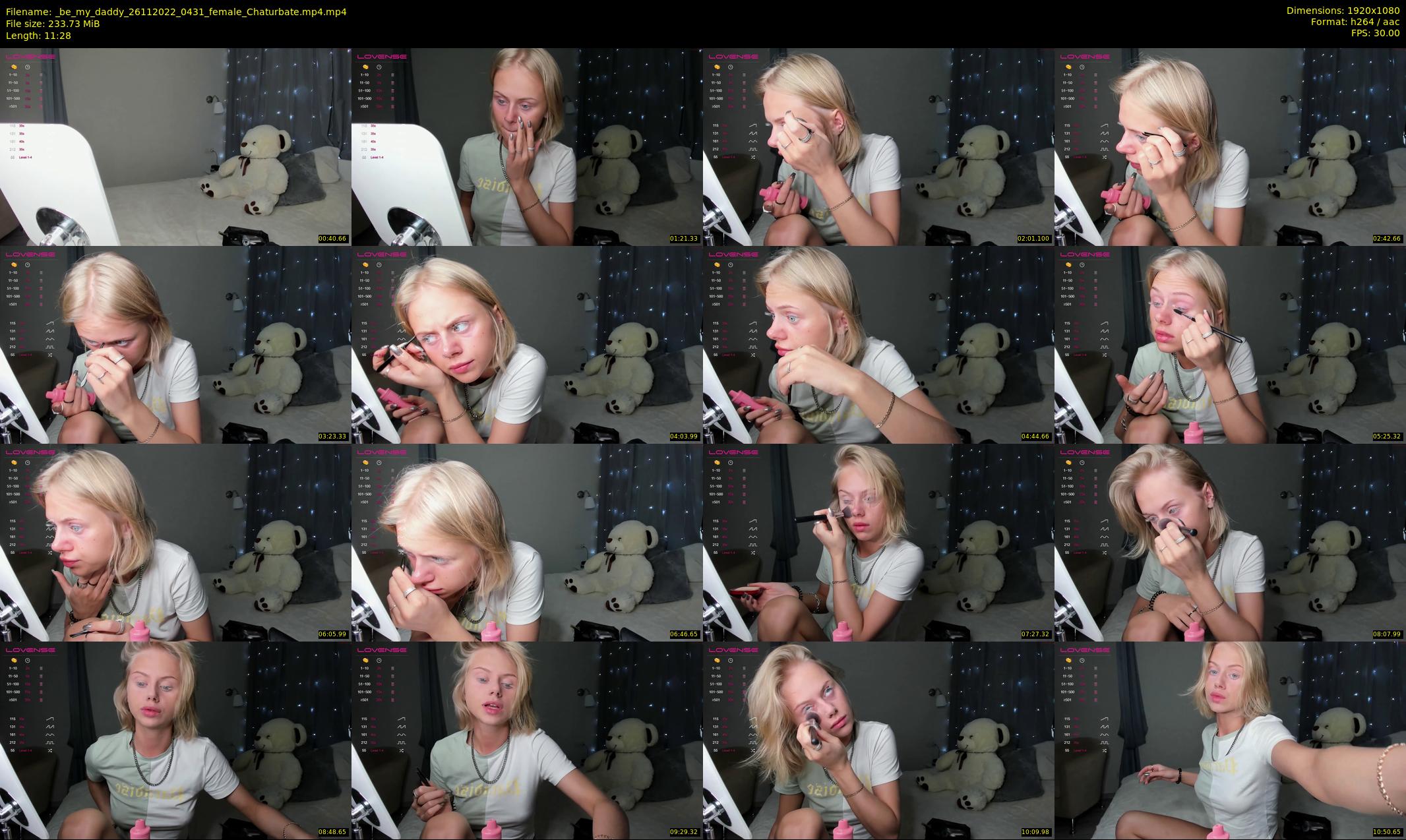 _be_my_daddy — 12 minute Chaturbate female cam show recording, 1080p, Nov 26, 2022
