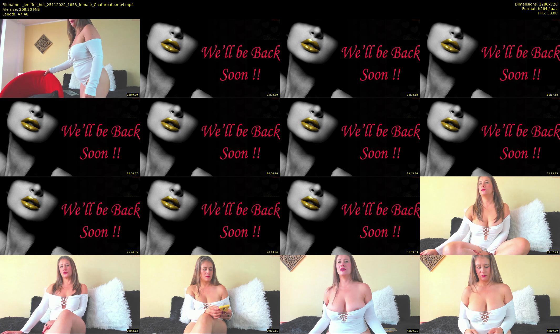_jeniffer_hot — 48 minute Chaturbate female cam show recording, 720p, Nov 25, 2022