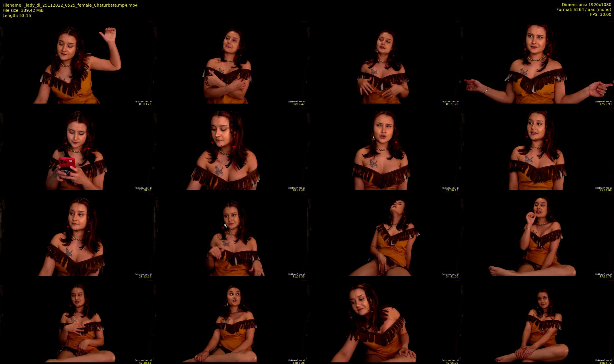 _lady_di — 54 minute Chaturbate female cam show recording, 1080p, Nov 25, 2022