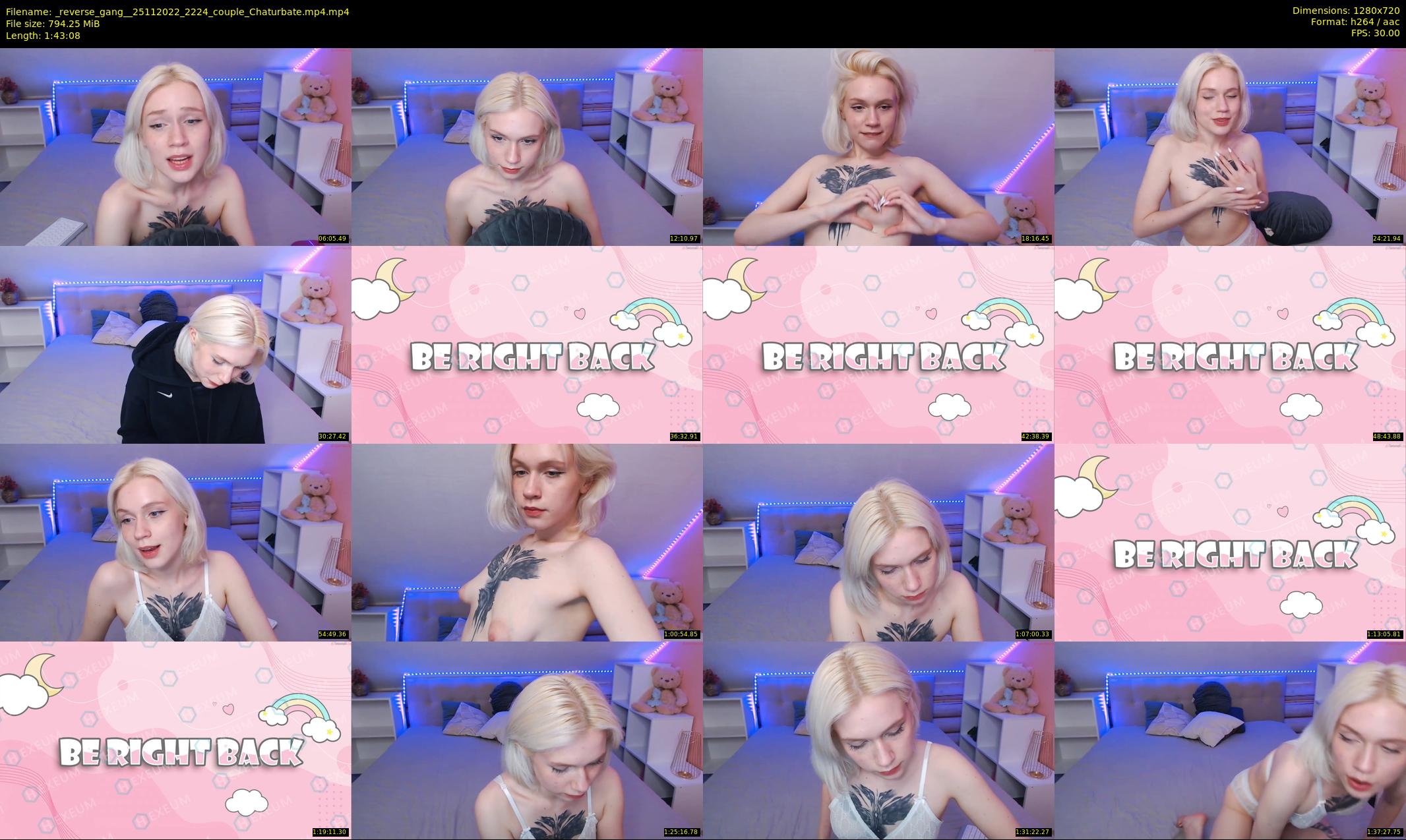 _reverse_gang_ — 104 minute Chaturbate couple cam show recording, 720p, Nov 25, 2022