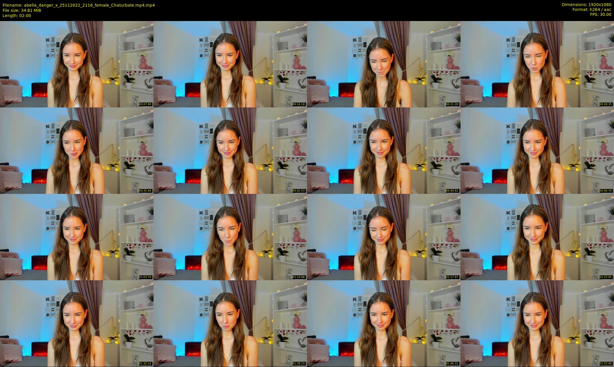 abella_danger_x — 2 minute Chaturbate female cam show recording, 1080p, Nov 25, 2022