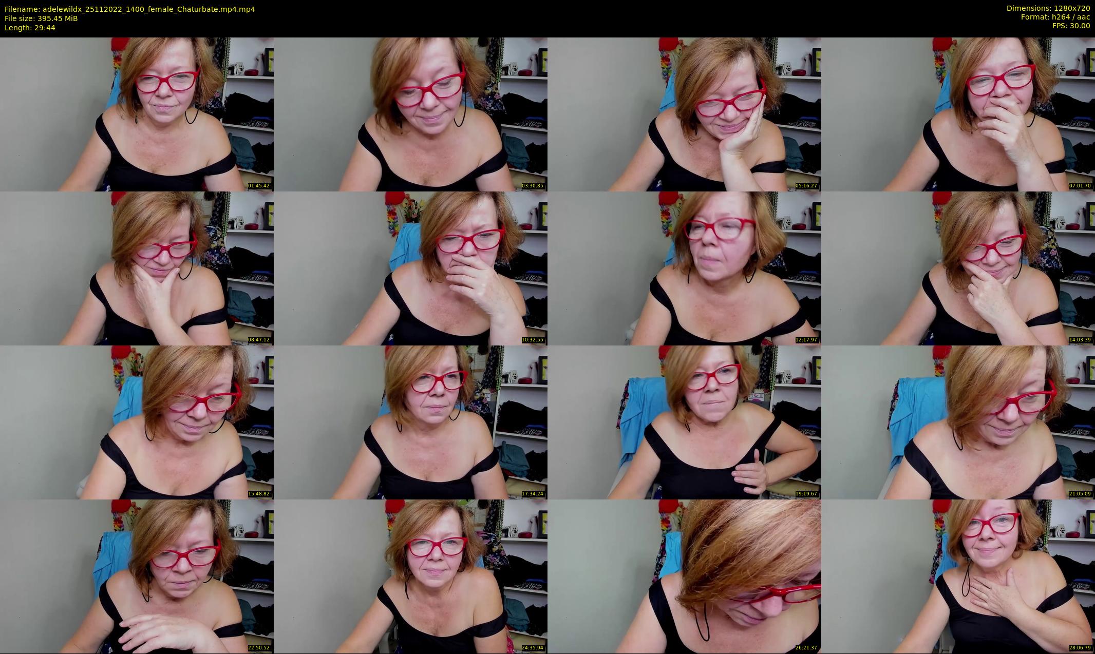 adelewildx — 30 minute Chaturbate female cam show recording, 720p, Nov 25, 2022