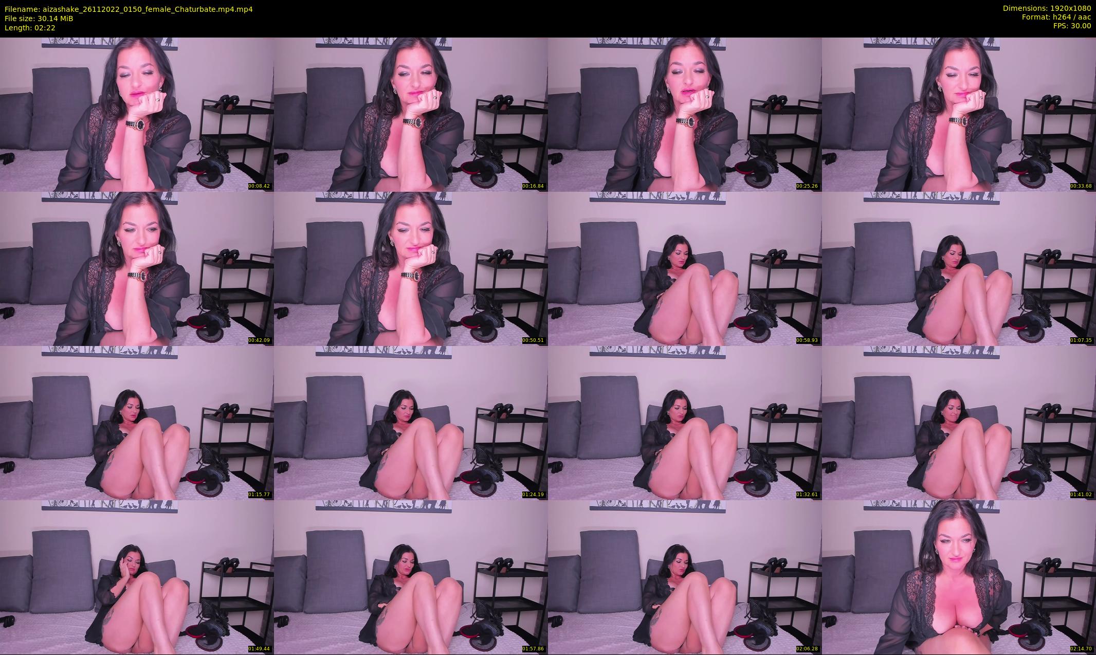 aizashake — 3 minute Chaturbate female cam show recording, 1080p, Nov 26, 2022