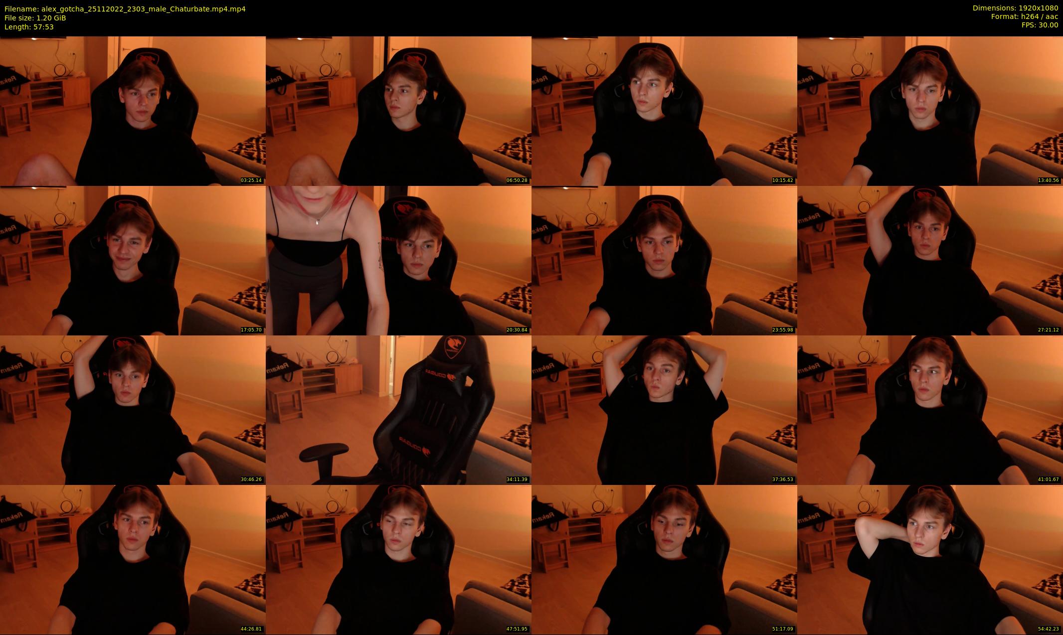 alex_gotcha — 58 minute Chaturbate male cam show recording, 1080p, Nov 25, 2022