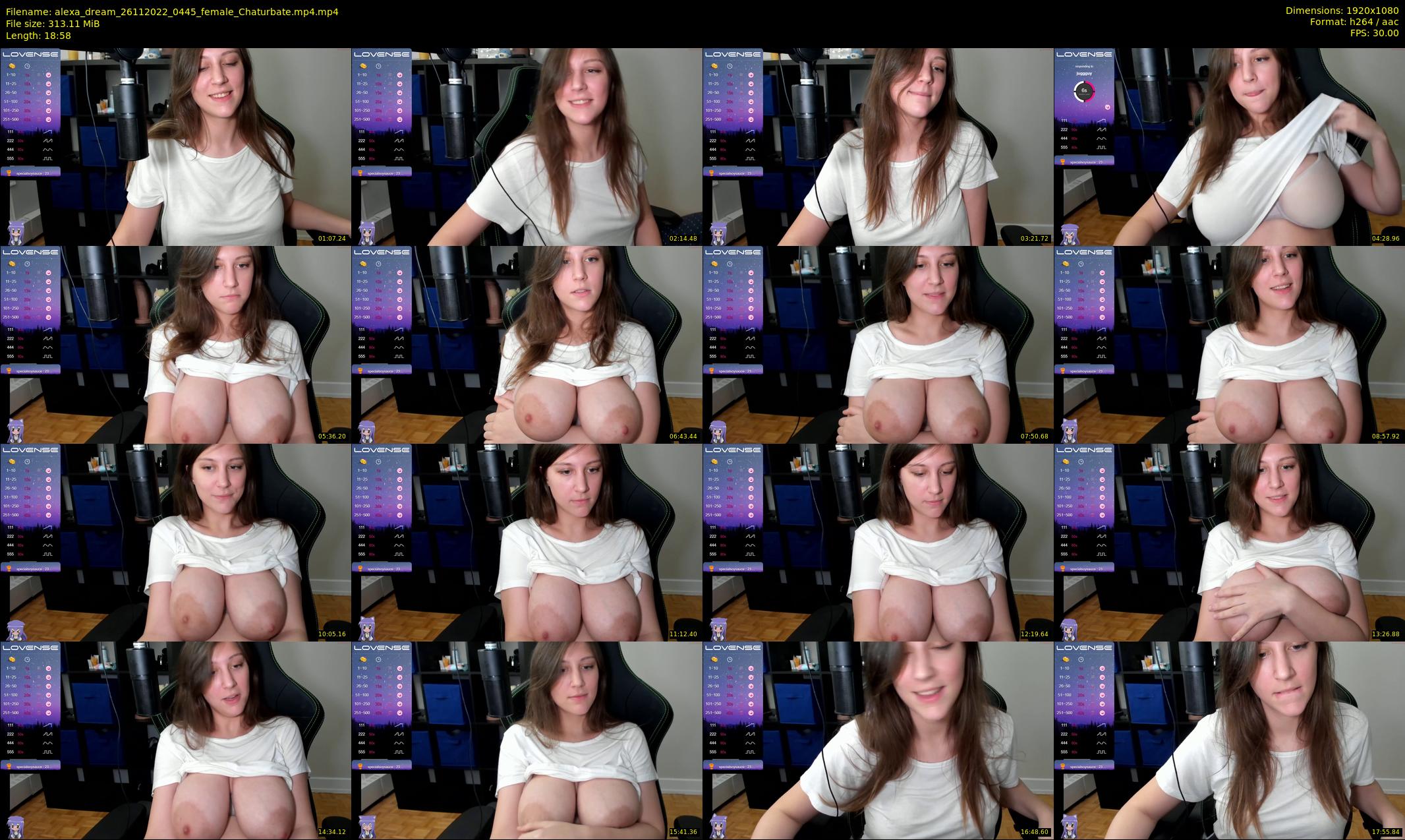 alexa_dream — 19 minute Chaturbate female cam show recording, 1080p, Nov 26, 2022