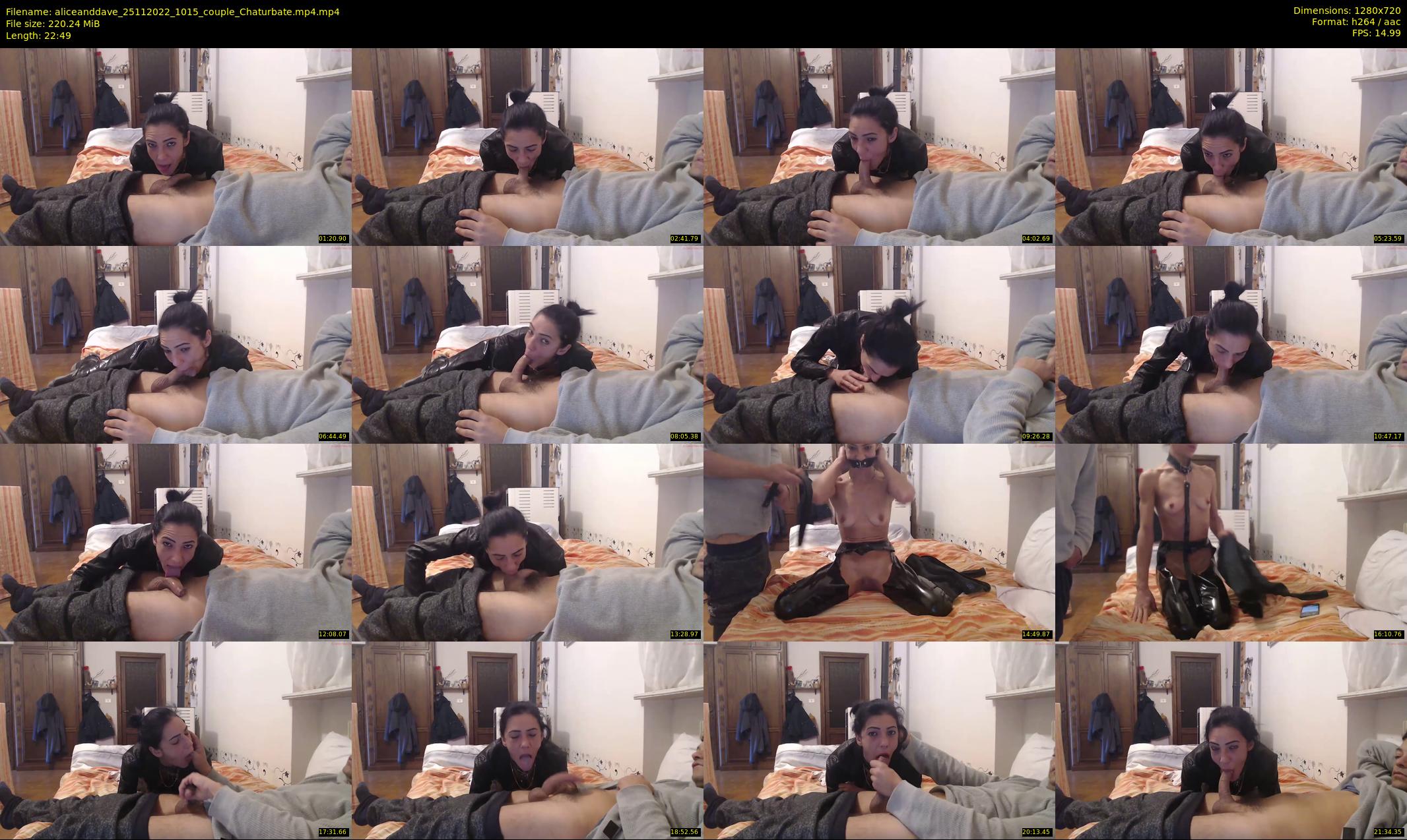 aliceanddave — 23 minute Chaturbate couple cam show recording, 720p, Nov 25, 2022