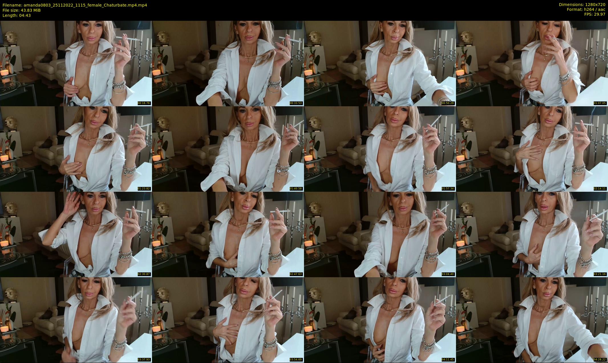 amanda0803 — 5 minute Chaturbate female cam show recording, 720p, Nov 25, 2022