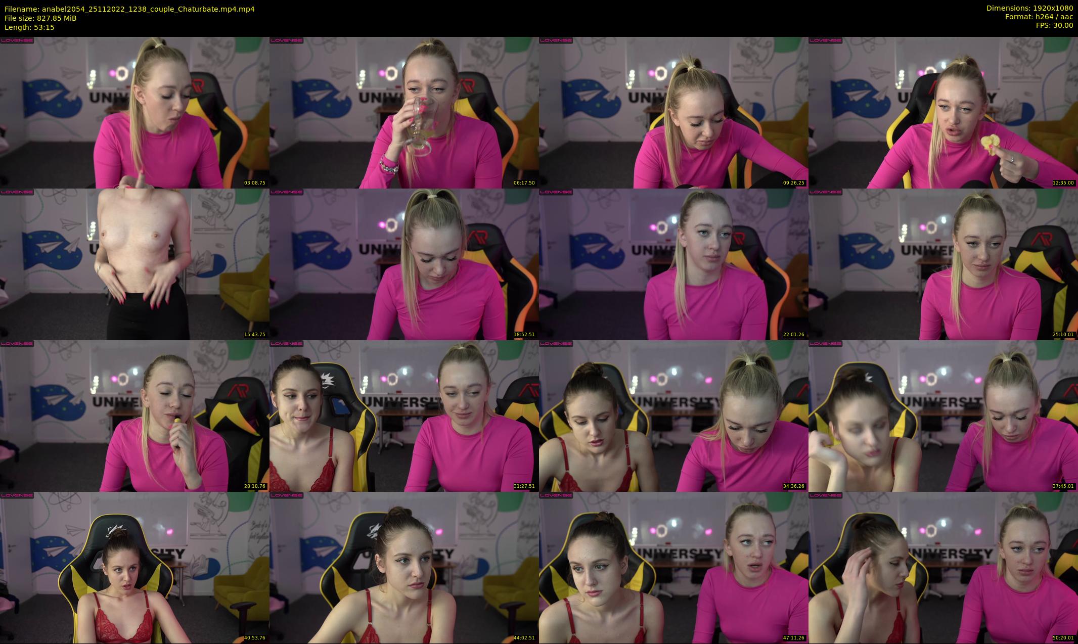 anabel2054 — 54 minute Chaturbate female cam show recording, 1080p, Nov 25, 2022