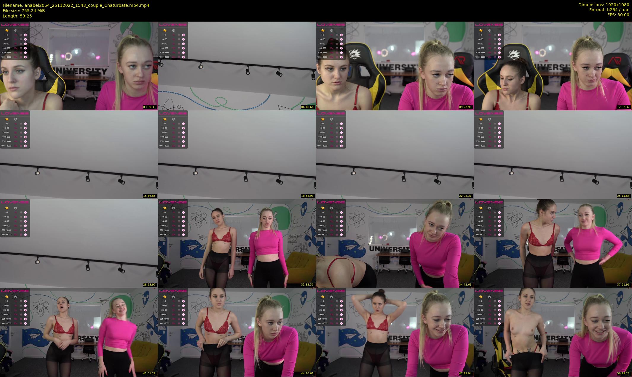 anabel2054 — 54 minute Chaturbate female cam show recording, 1080p, Nov 25, 2022