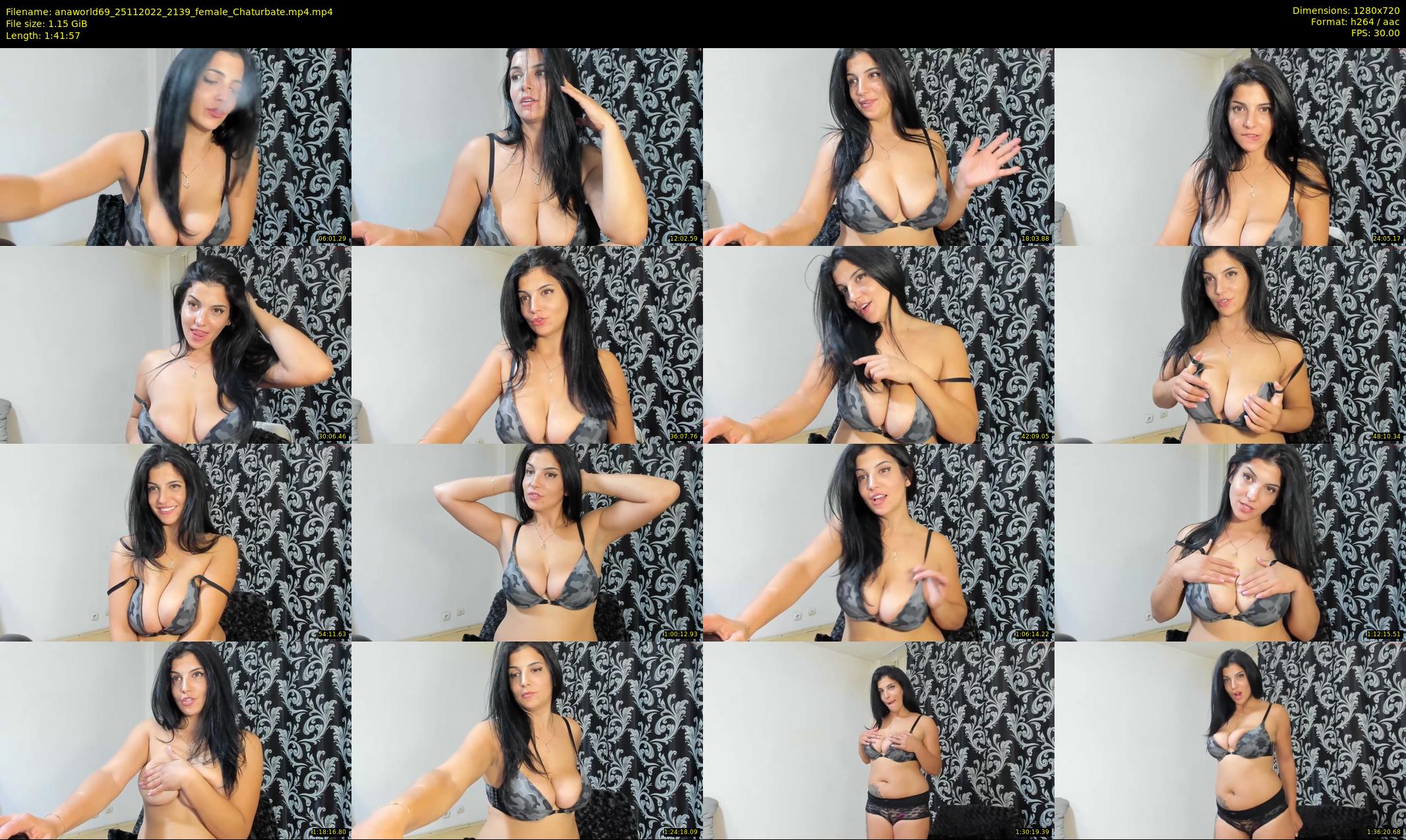 anaworld69 — 102 minute Chaturbate female cam show recording, 720p, Nov 25, 2022