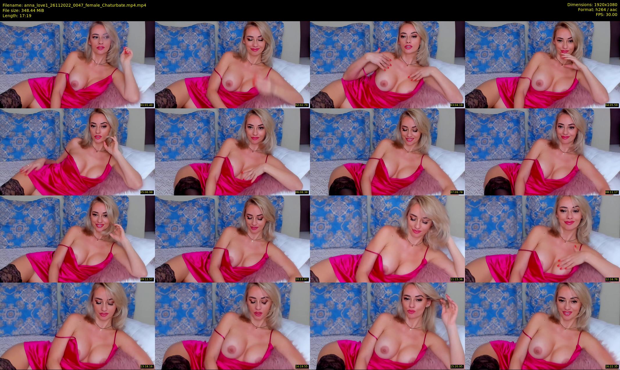 anna_love1 — 18 minute Chaturbate female cam show recording, 1080p, Nov 26, 2022