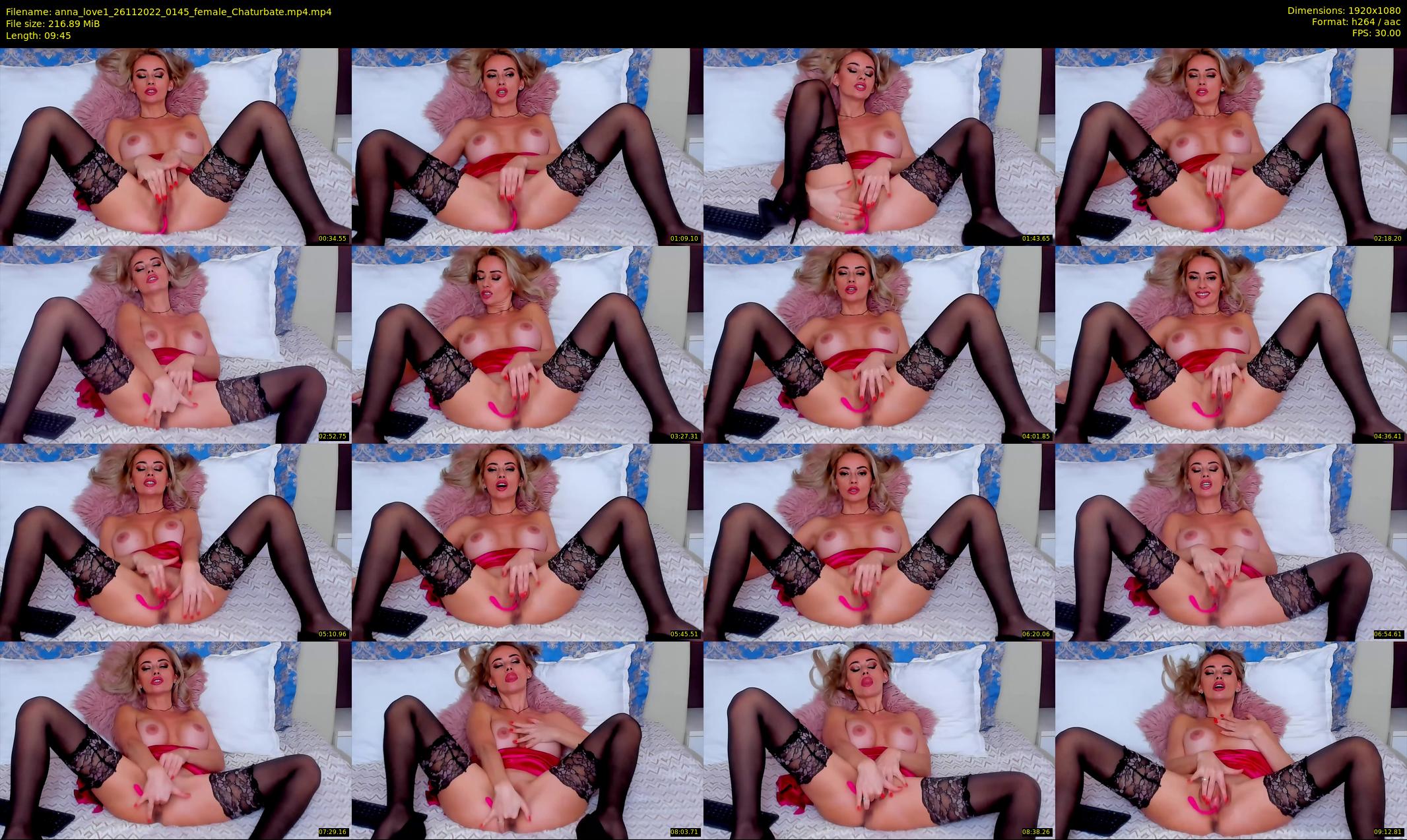 anna_love1 — 10 minute Chaturbate female cam show recording, 1080p, Nov 26, 2022
