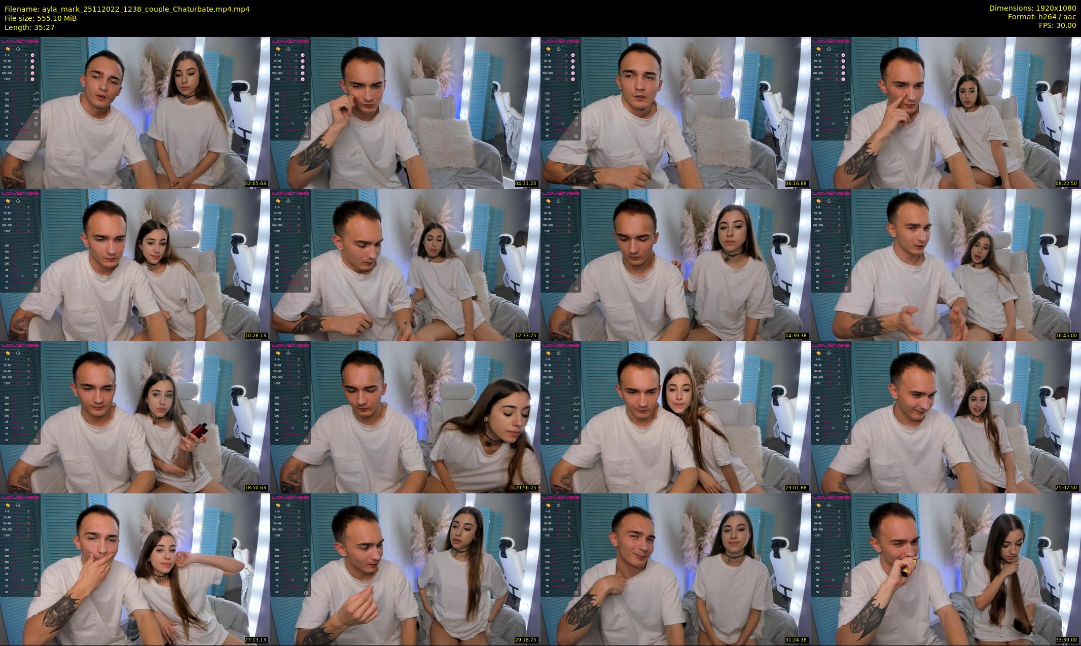 ayla_mark — 36 minute Chaturbate couple cam show recording, 1080p, Nov 25, 2022