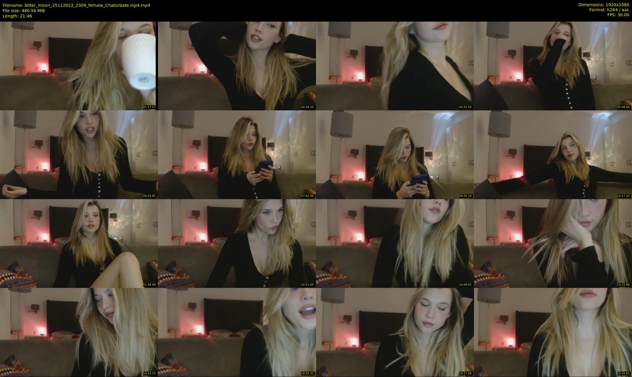 bitter_moon — 22 minute Chaturbate female cam show recording, 1080p, Nov 25, 2022