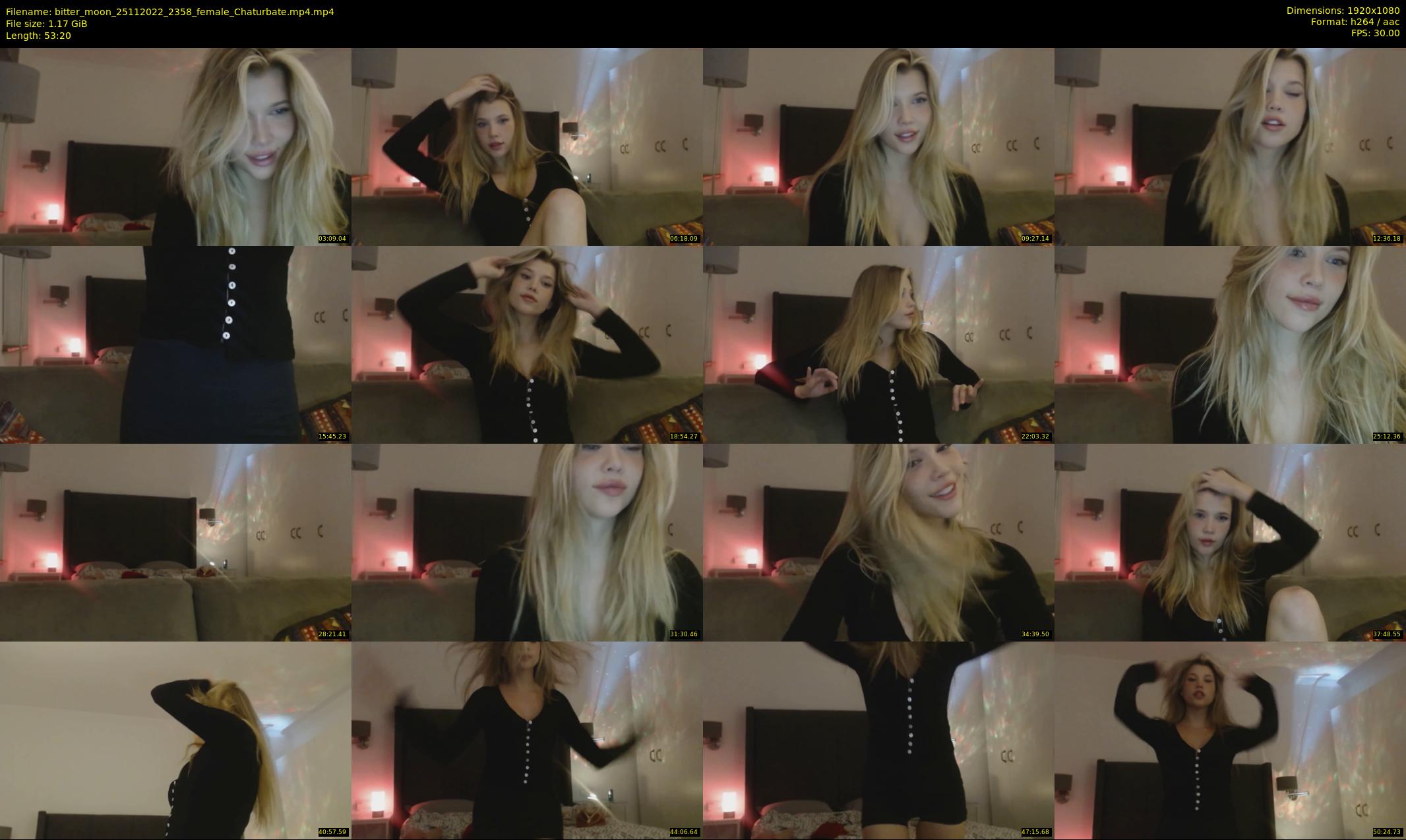 bitter_moon — 54 minute Chaturbate female cam show recording, 1080p, Nov 25, 2022