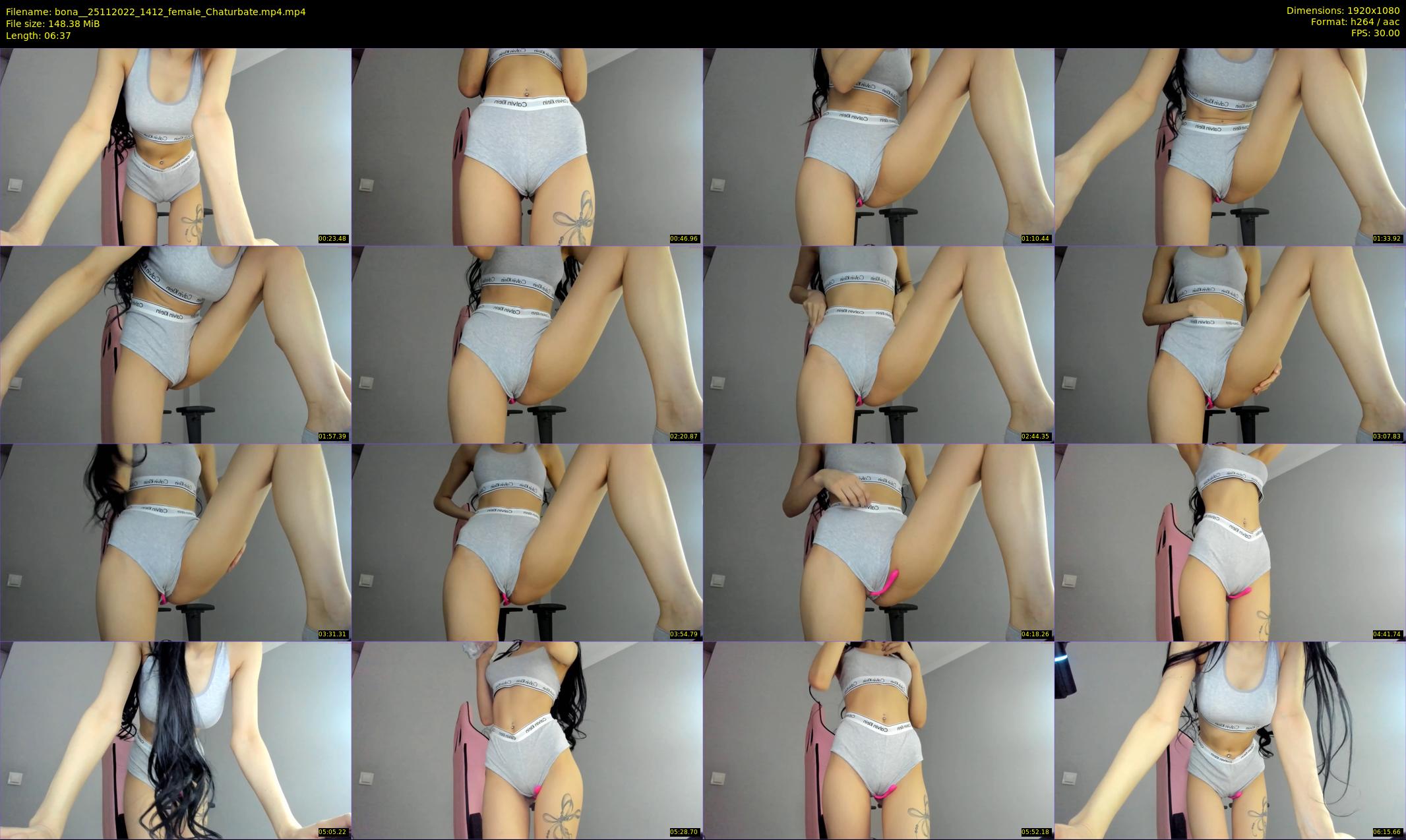 bona_ — 7 minute Chaturbate female cam show recording, 1080p, Nov 25, 2022