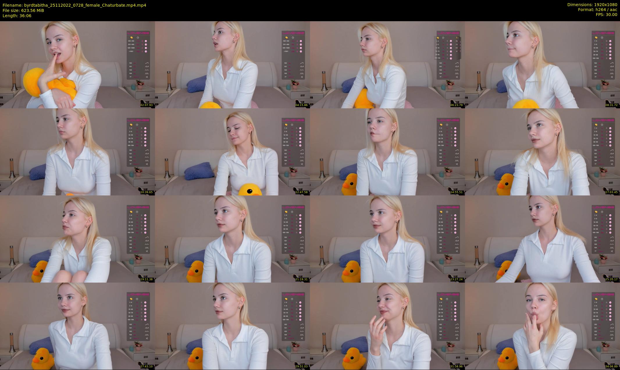 byrdtabitha — 37 minute Chaturbate female cam show recording, 1080p, Nov 25, 2022