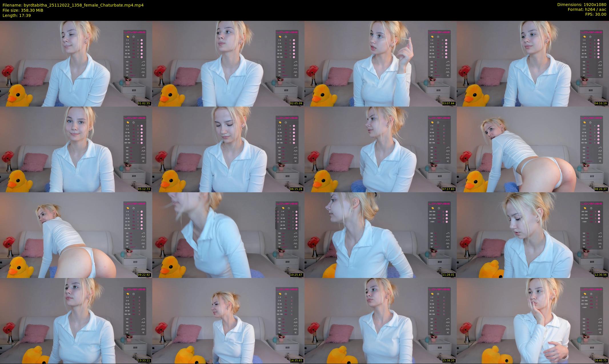 byrdtabitha — 18 minute Chaturbate female cam show recording, 1080p, Nov 25, 2022