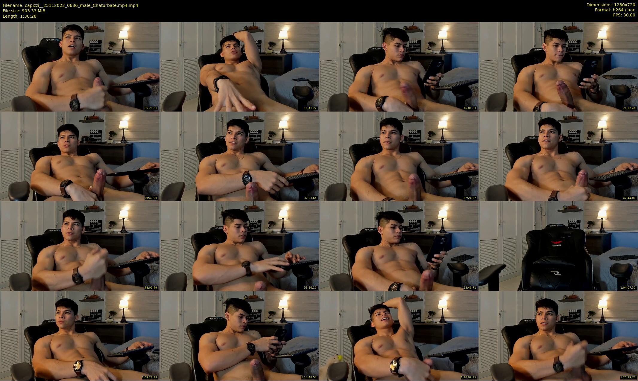 capizzi_ — 91 minute Chaturbate male cam show recording, 720p, Nov 25, 2022