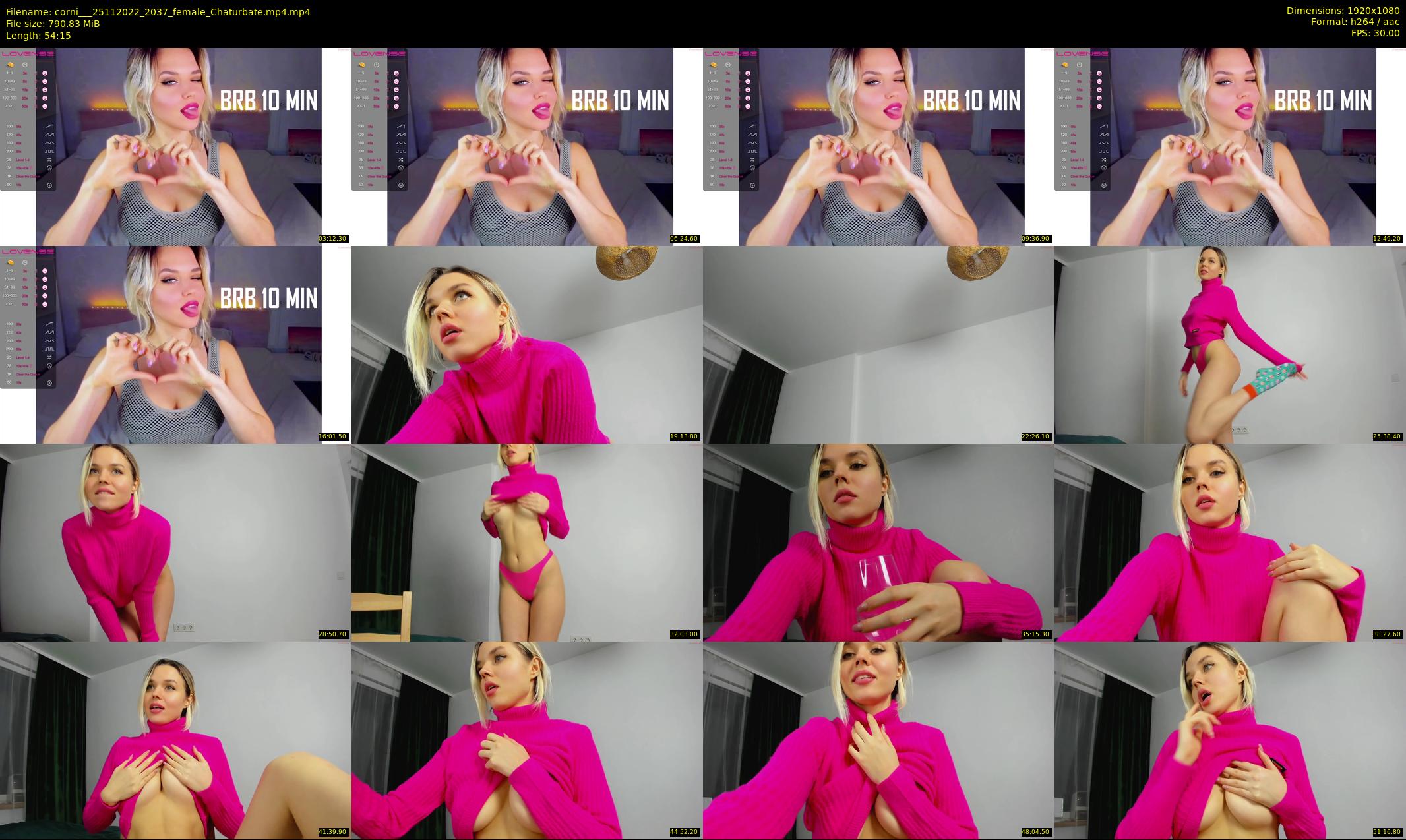 corni__ — 55 minute Chaturbate female cam show recording, 1080p, Nov 25, 2022