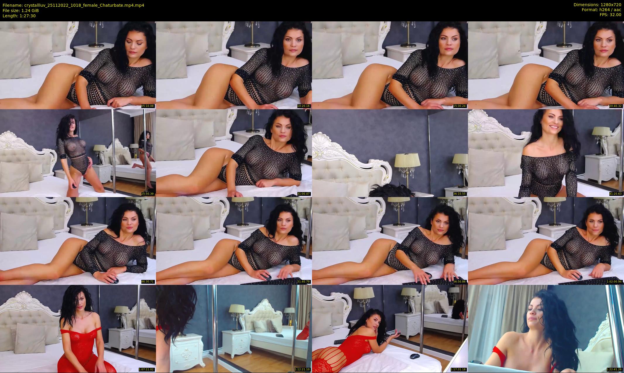 crystallluv — 88 minute Chaturbate female cam show recording, 720p, Nov 25, 2022