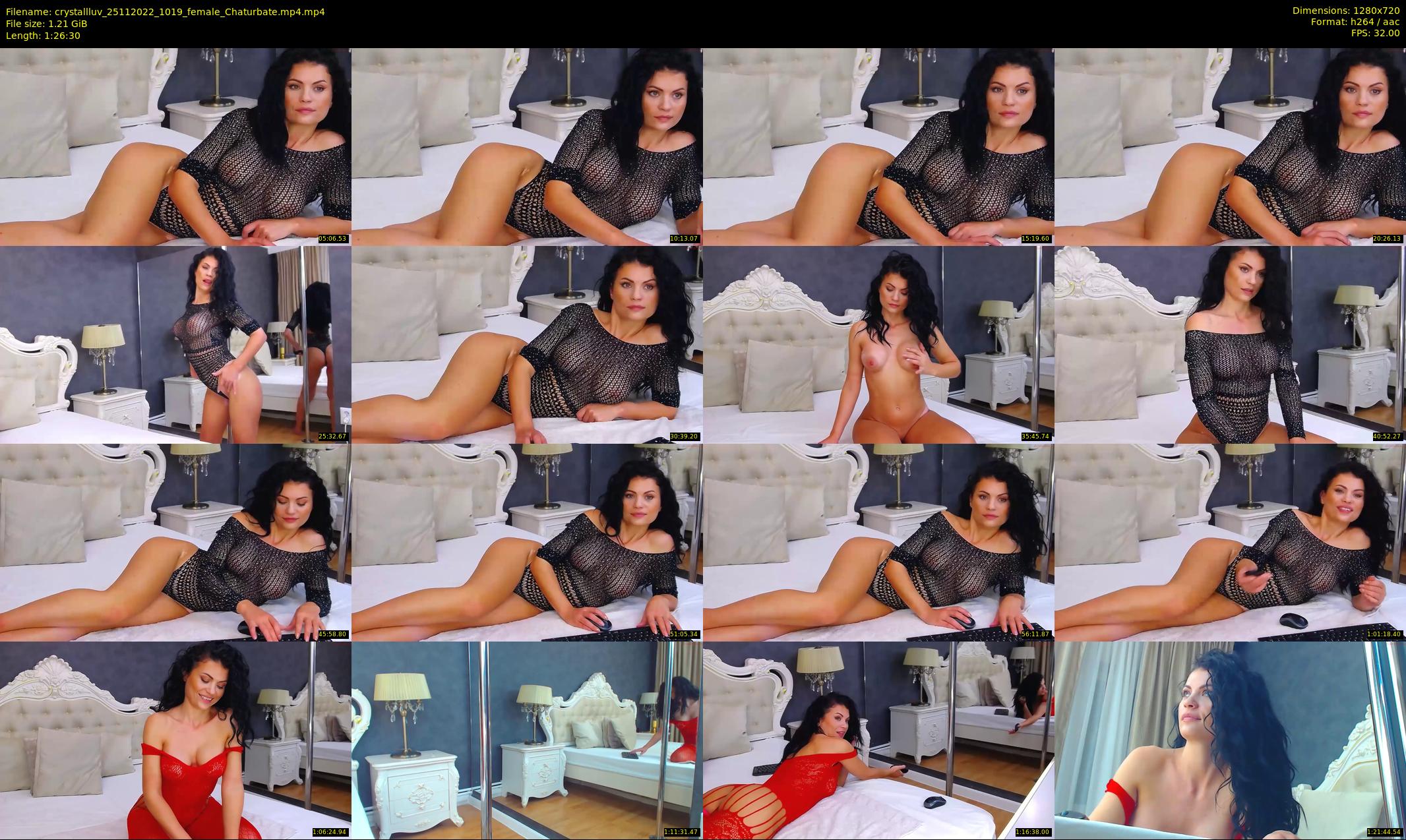 crystallluv — 87 minute Chaturbate female cam show recording, 720p, Nov 25, 2022