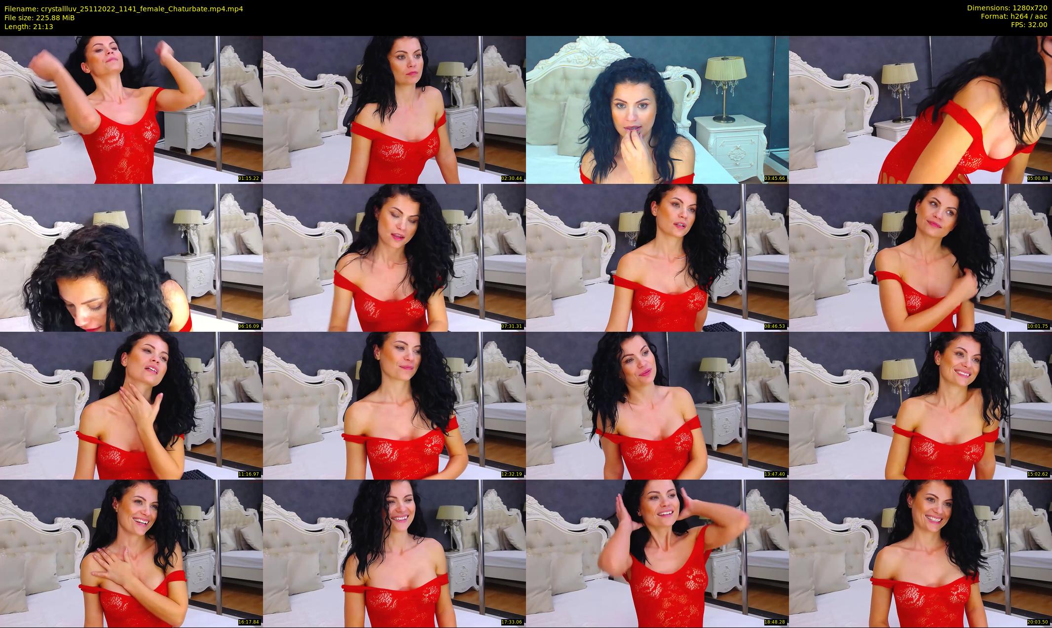 crystallluv — 22 minute Chaturbate female cam show recording, 720p, Nov 25, 2022