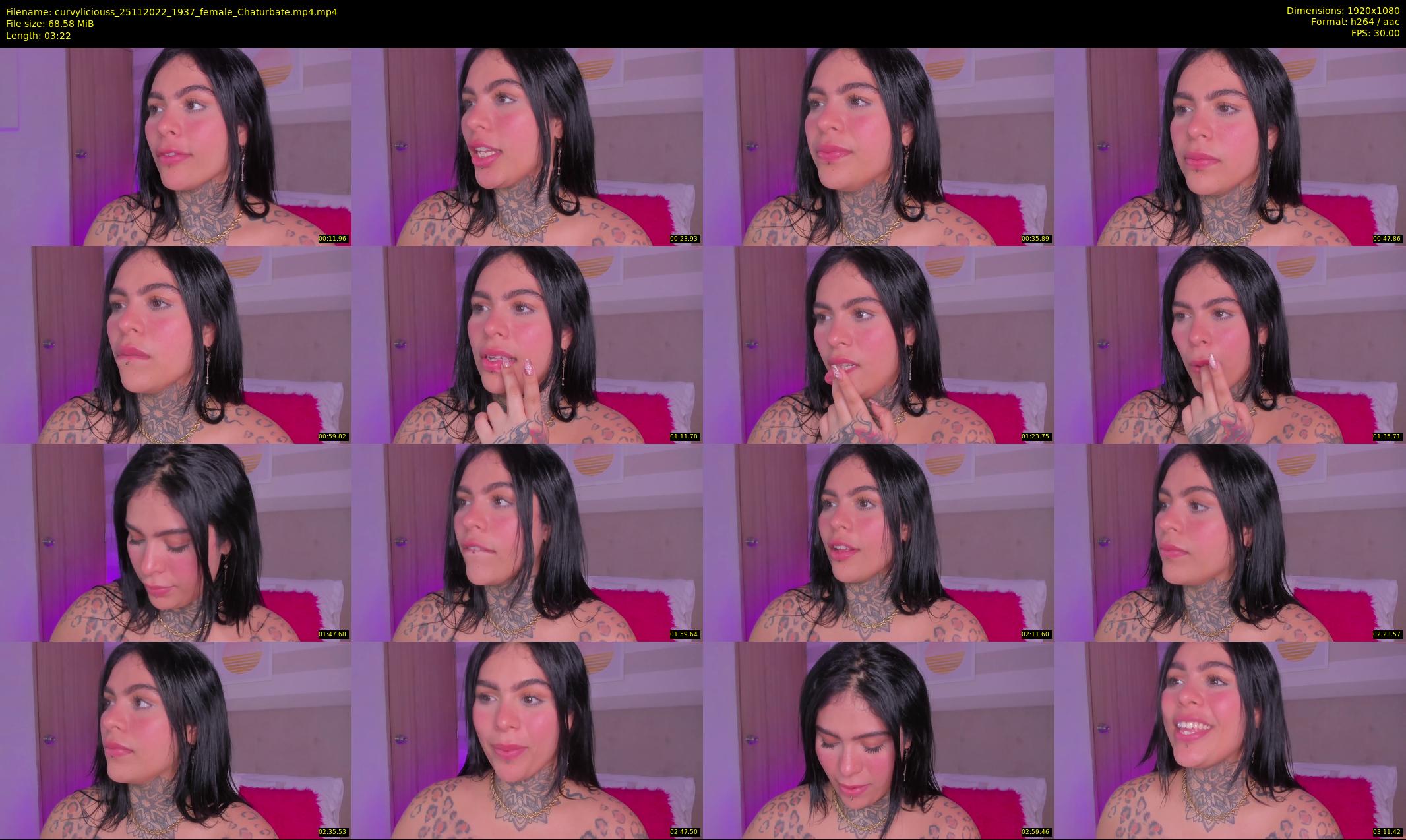 curvyliciouss — 4 minute Chaturbate female cam show recording, 1080p, Nov 25, 2022
