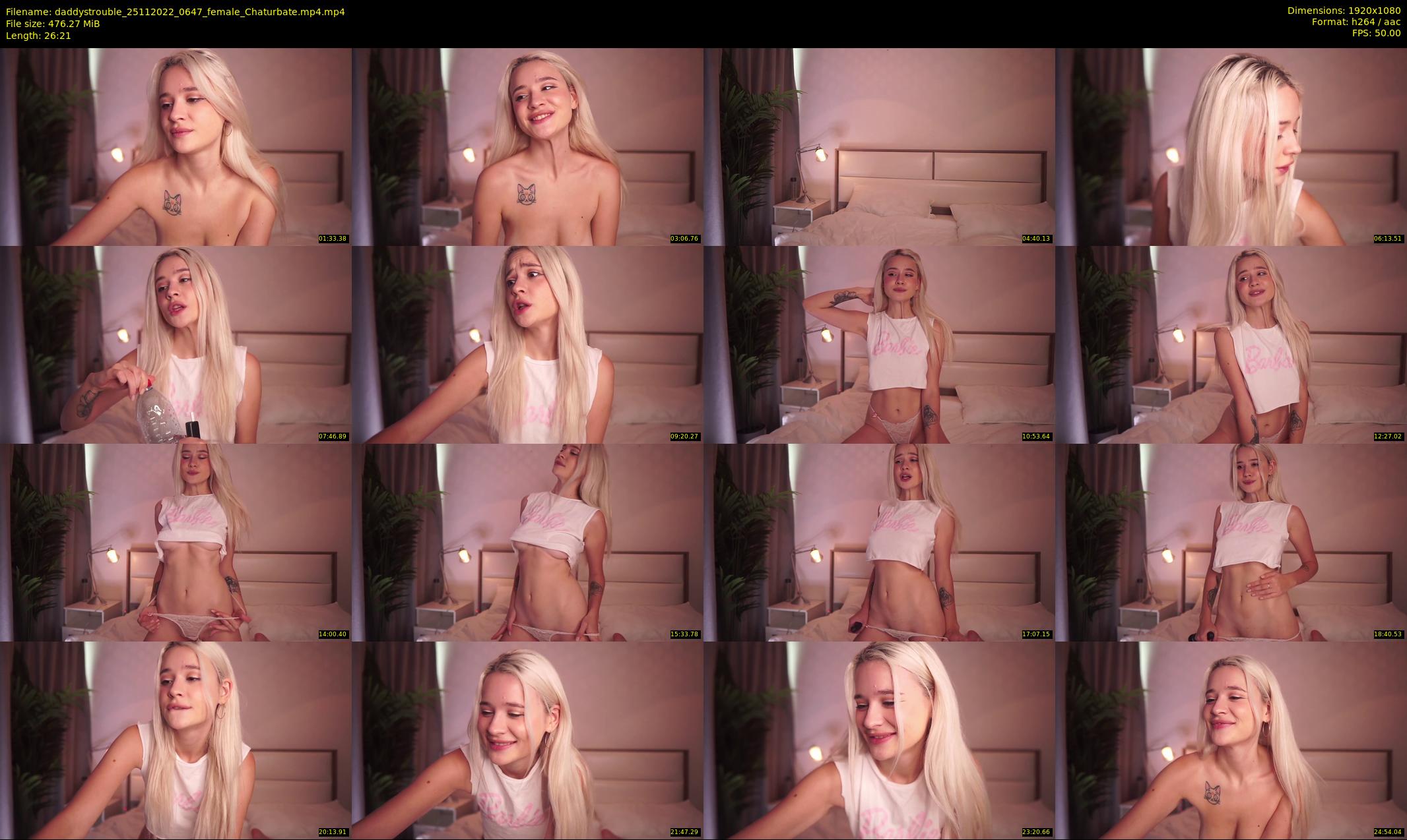daddystrouble — 27 minute Chaturbate female cam show recording, 1080p, Nov 25, 2022